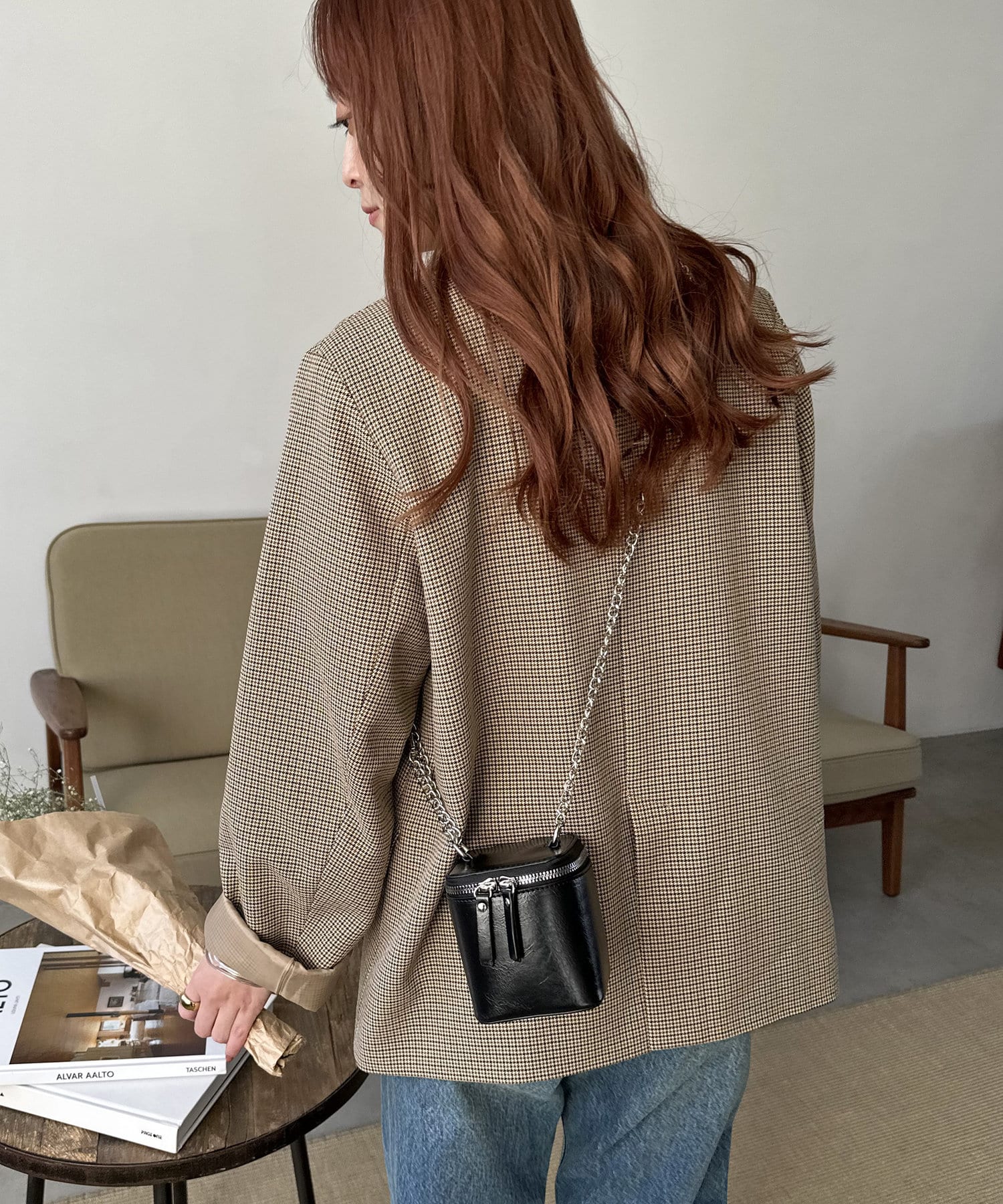 OUTLET(アウトレット) 【Discoat】チェーンミニキューブバッグ