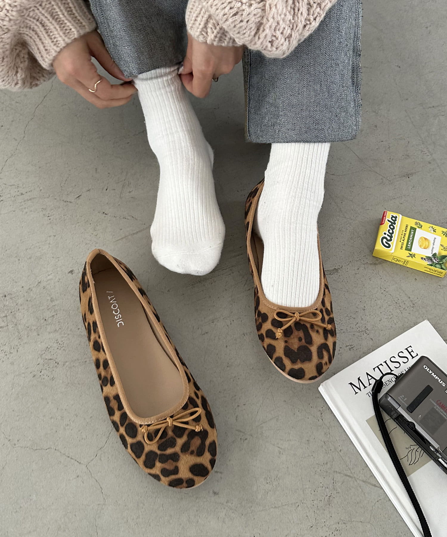 OUTLET(アウトレット) 【Discoat】アソートバレエシューズ