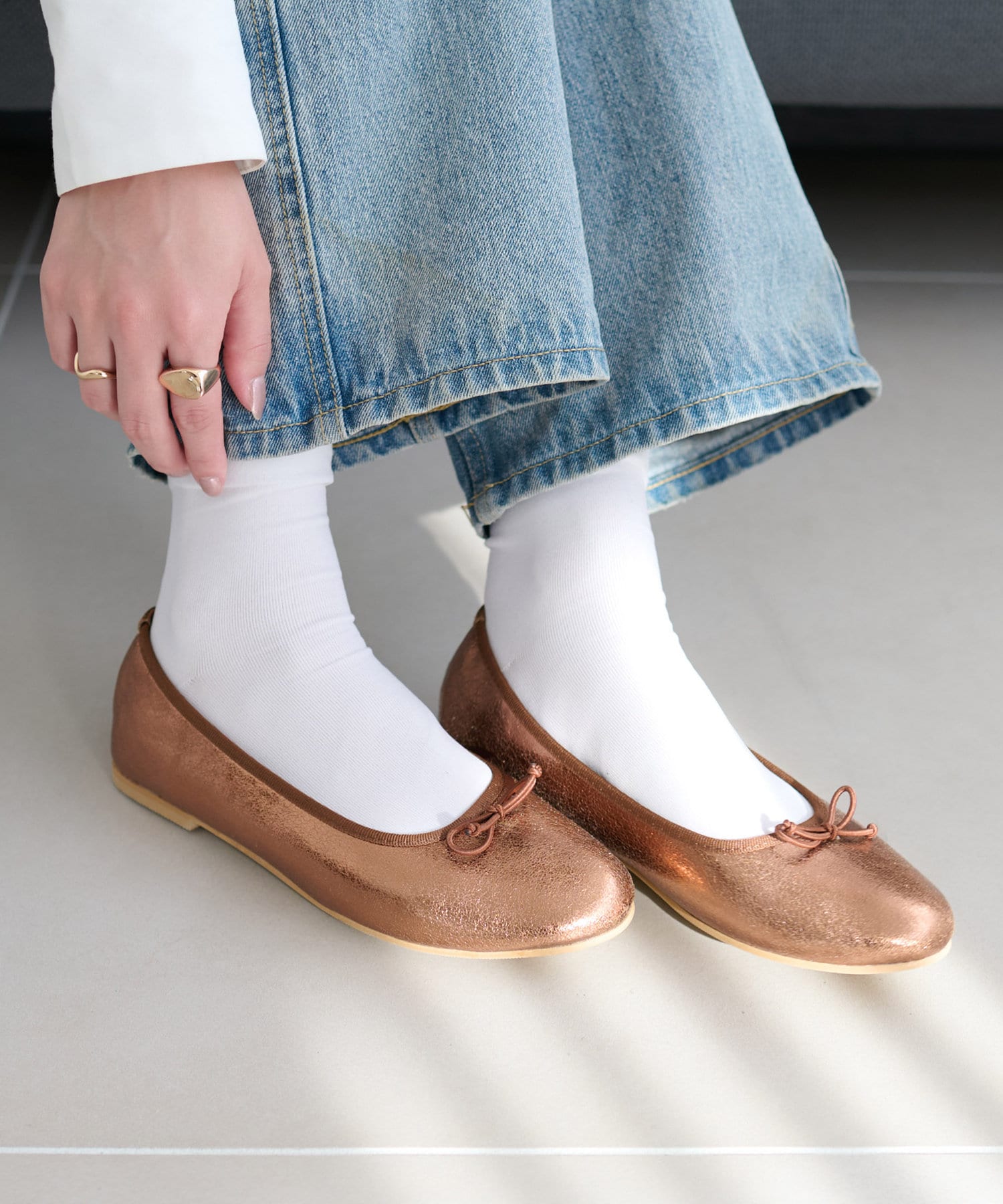 OUTLET(アウトレット) 【Discoat】アソートバレエシューズ