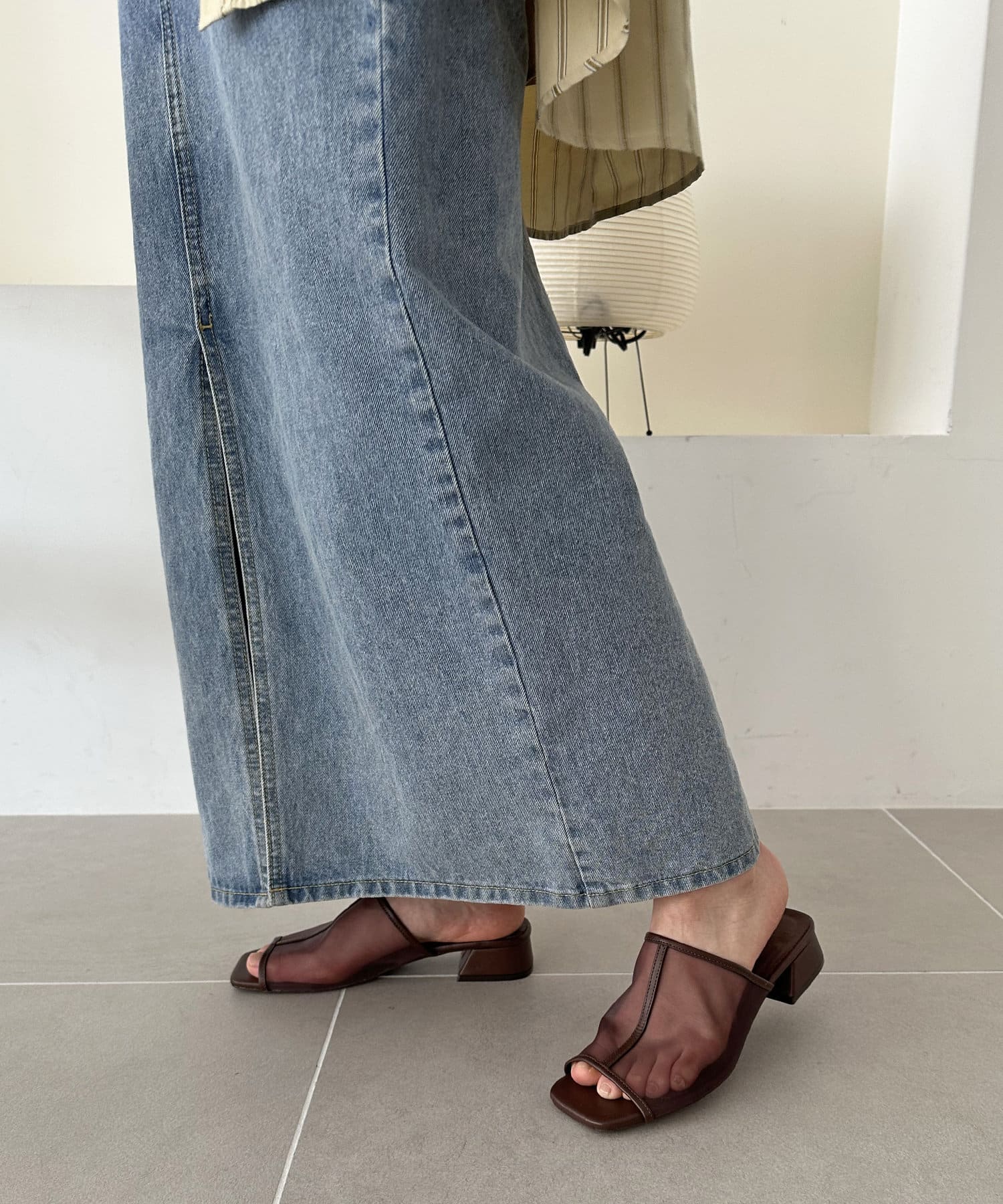 OUTLET(アウトレット) 【Discoat】チュールサンダル