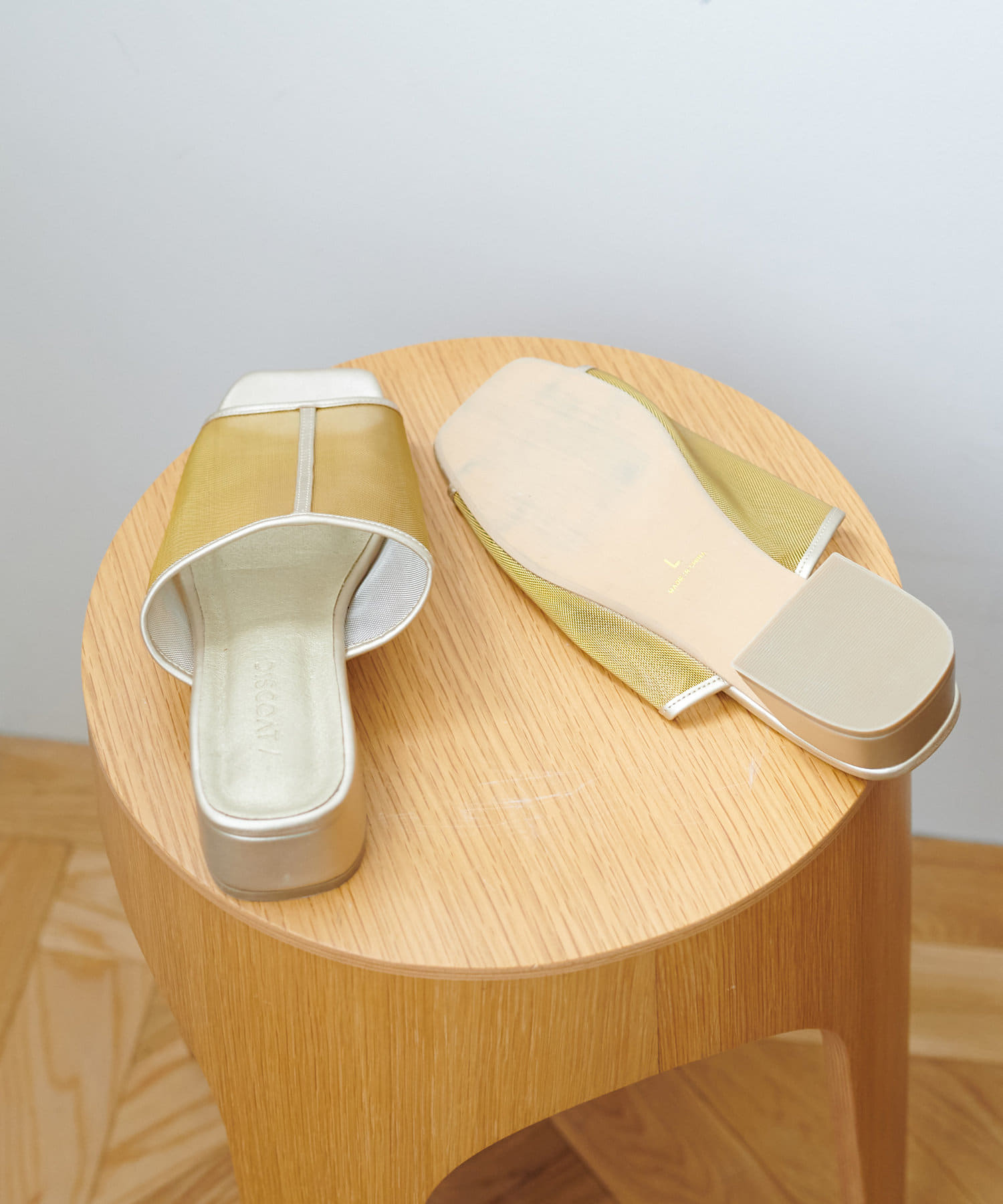 OUTLET(アウトレット) 【Discoat】チュールサンダル