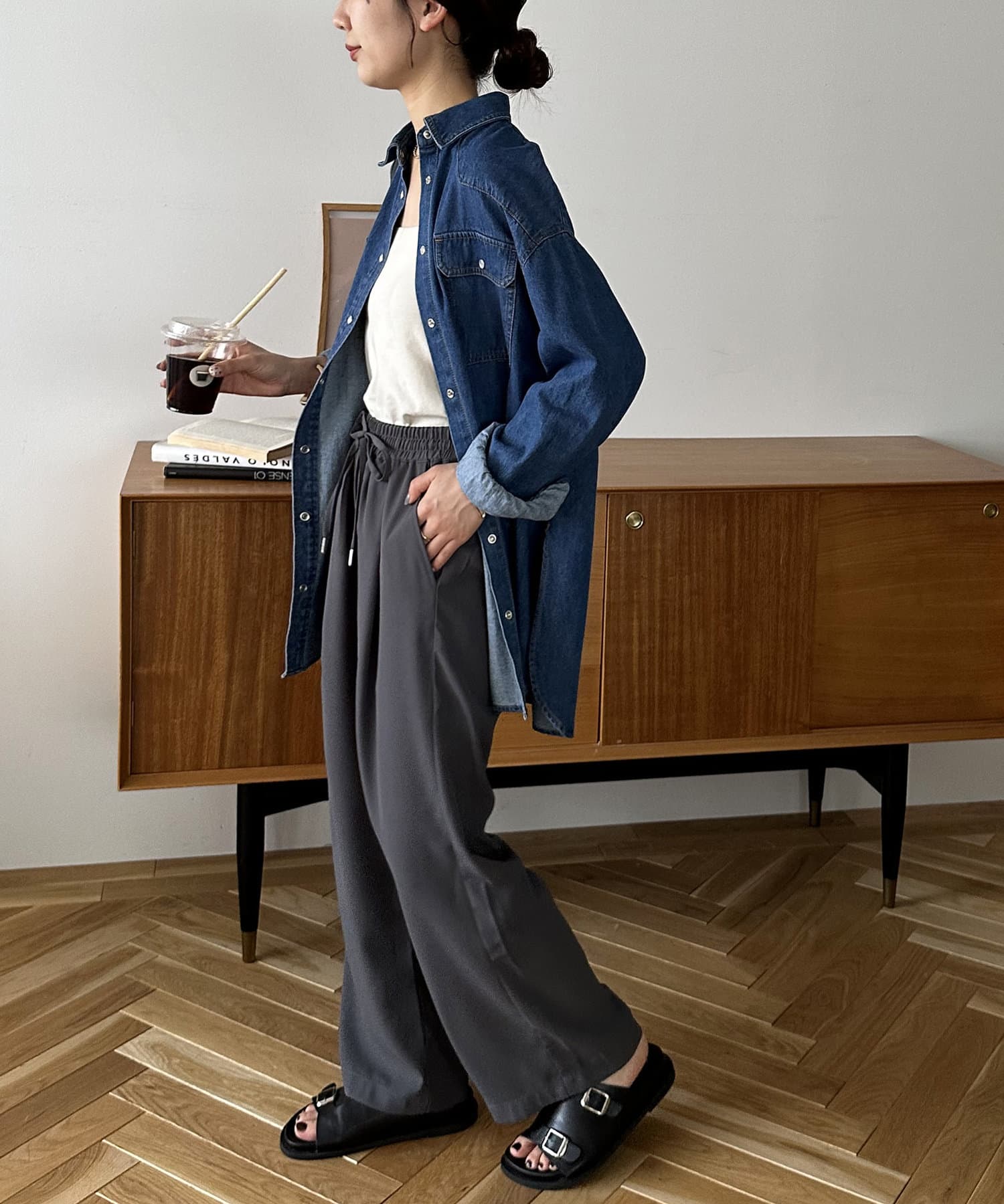 OUTLET(アウトレット) 【Discoat】フットベットベルトサンダル