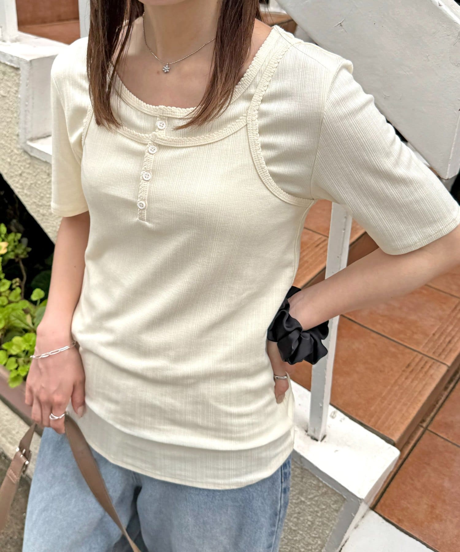 OUTLET(アウトレット) 【Discoat】【umm.】ヘンリーアンサンブル