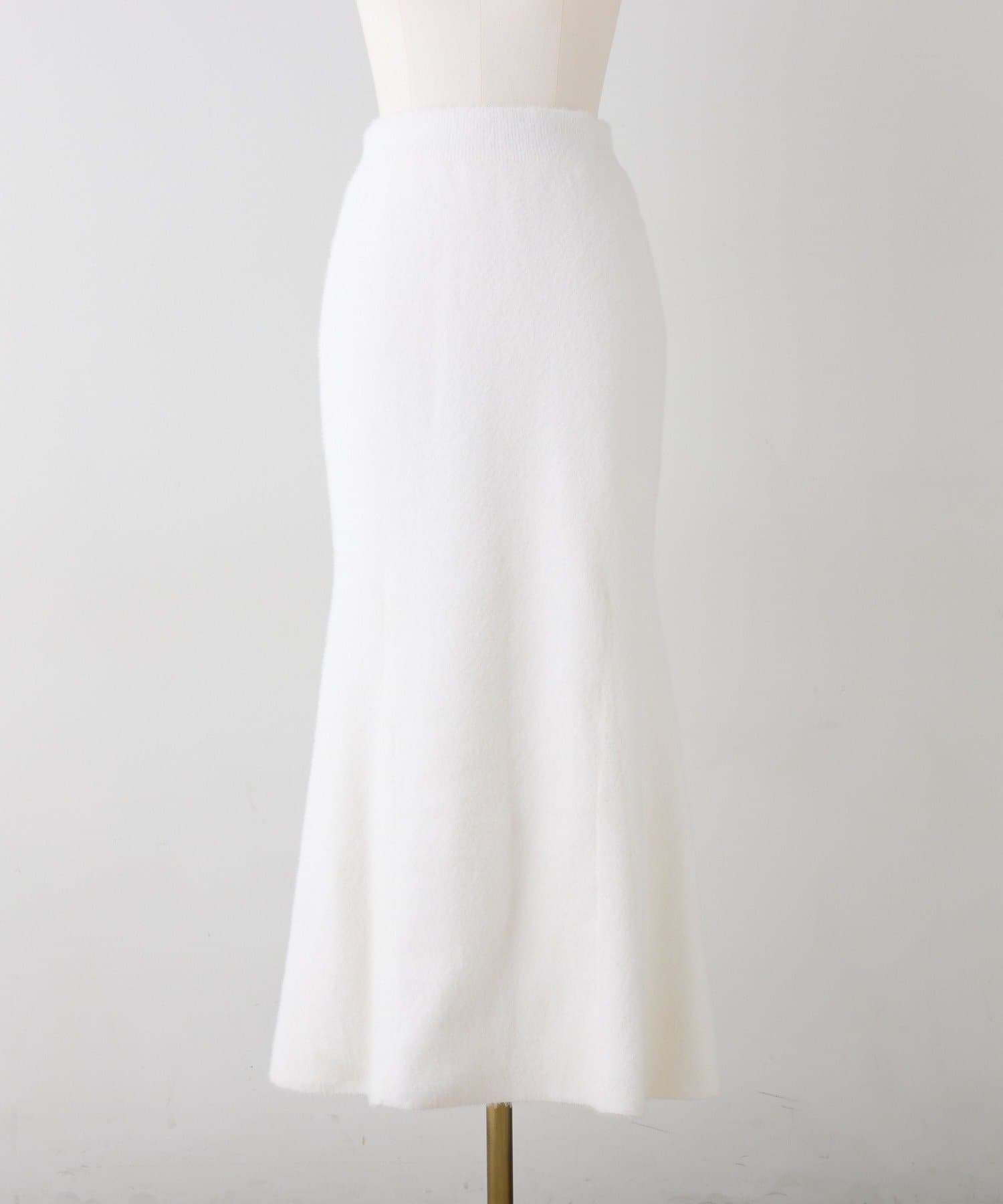 NICE CLAUP / OLIVE des OLIVE OUTLET(ナイスクラップ  / オリーブ デ オリーブ アウトレット) 【Seemi. 】ニットスカート