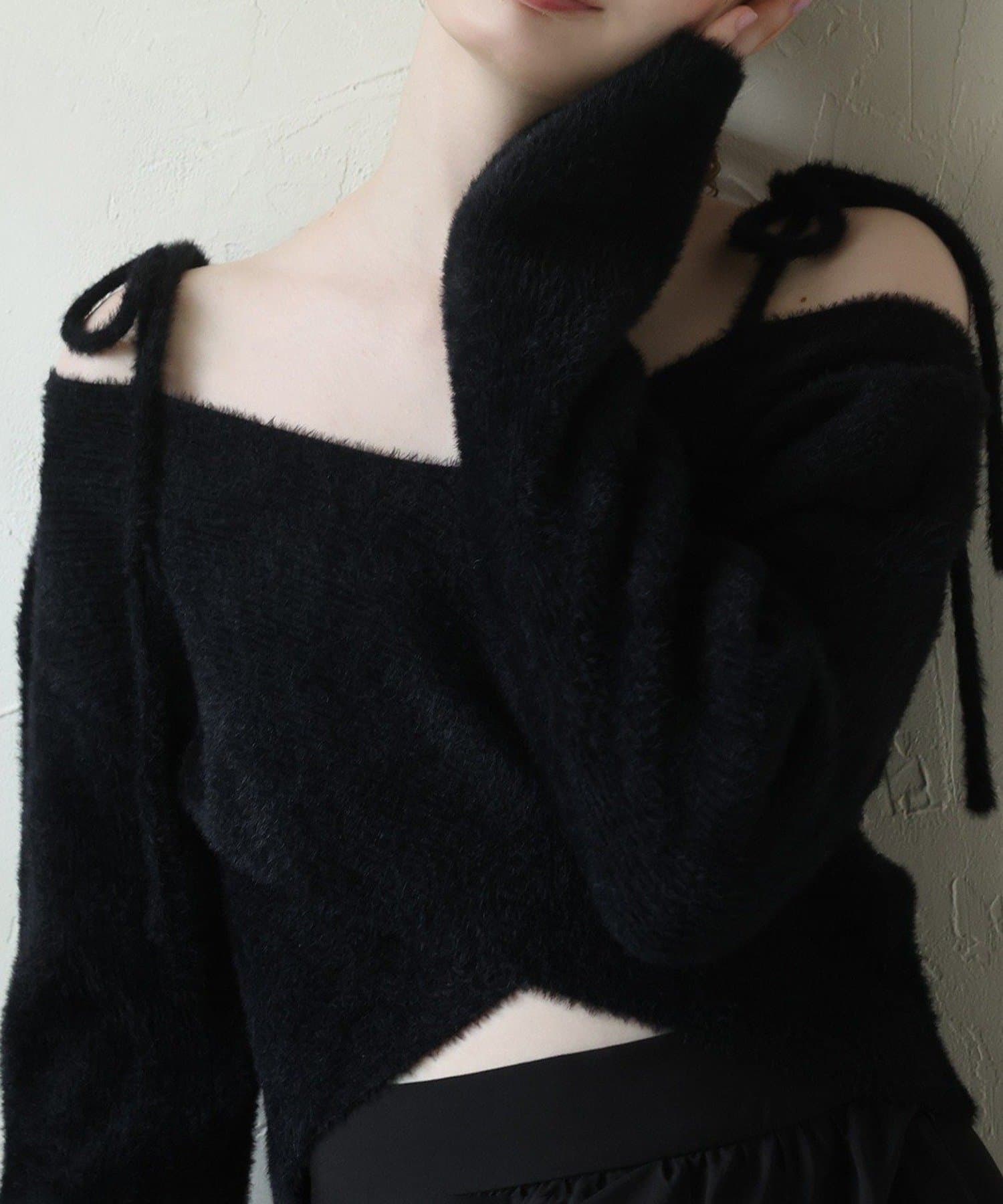 NICE CLAUP / OLIVE des OLIVE OUTLET(ナイスクラップ  / オリーブ デ オリーブ アウトレット) 【Seemi. 】ニットスカート