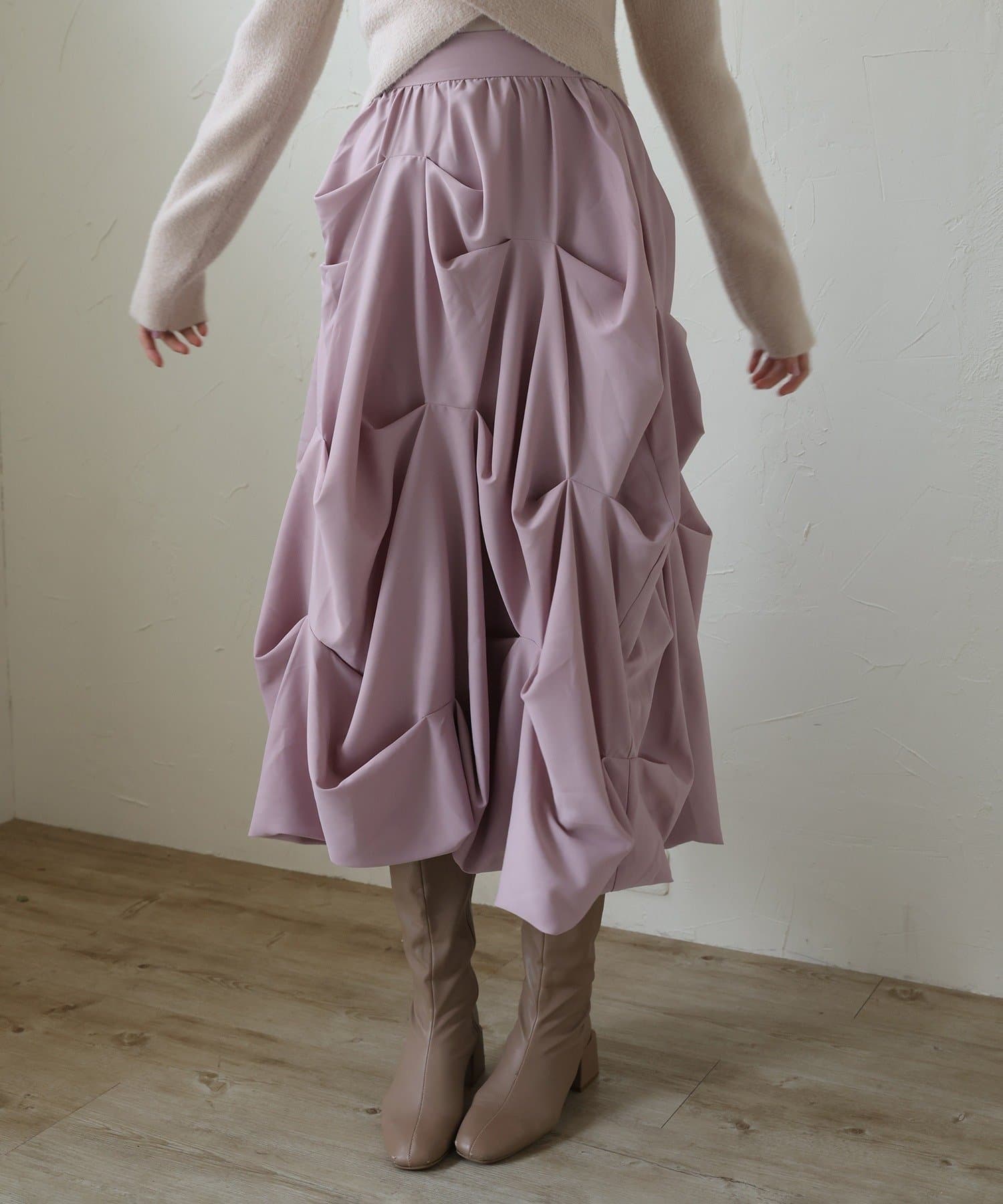 NICE CLAUP / OLIVE des OLIVE OUTLET(ナイスクラップ  / オリーブ デ オリーブ アウトレット) 【Seemi.】ロングスカート