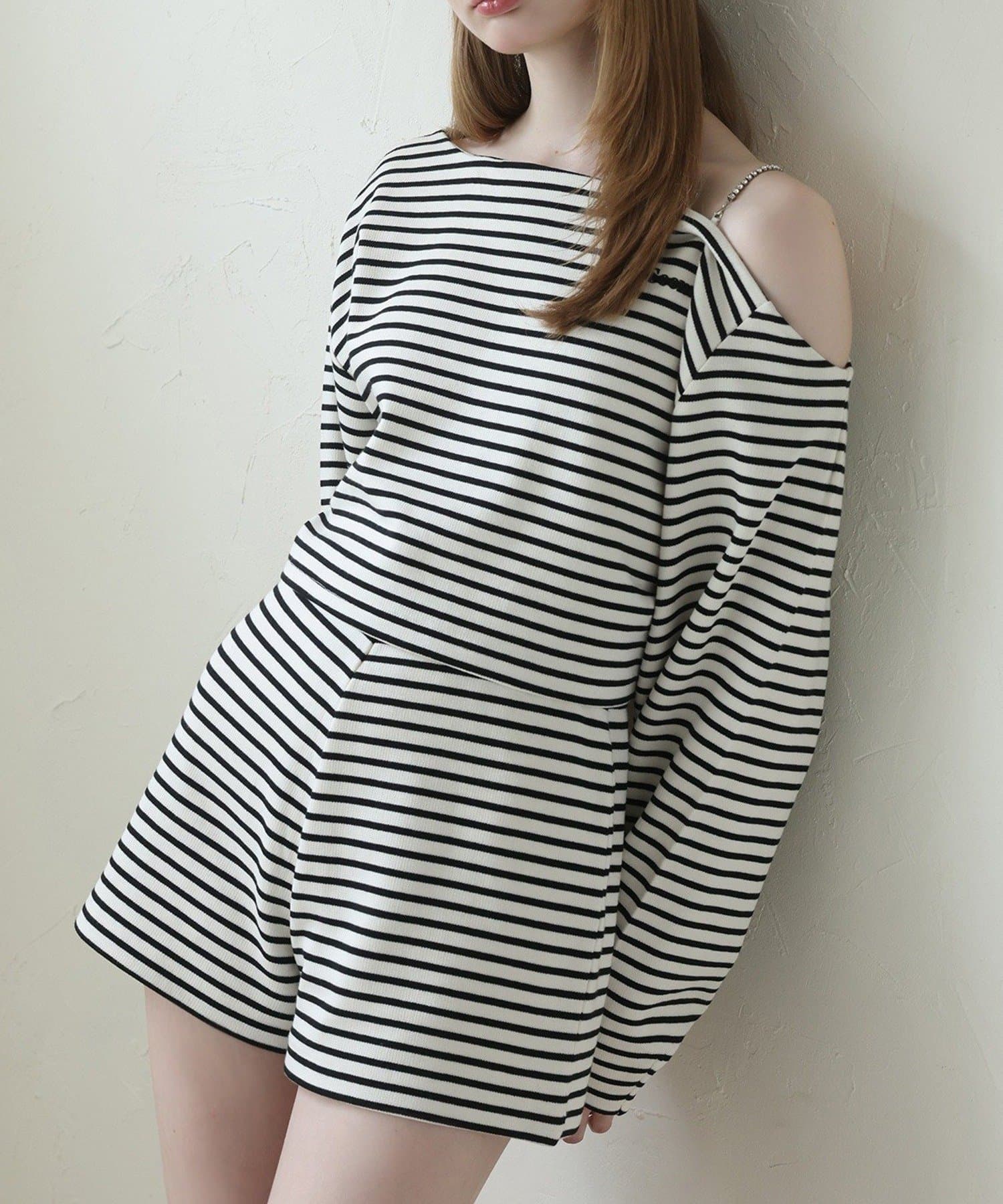 NICE CLAUP / OLIVE des OLIVE OUTLET(ナイスクラップ  / オリーブ デ オリーブ アウトレット) 【Seemi】ワンショルトップス