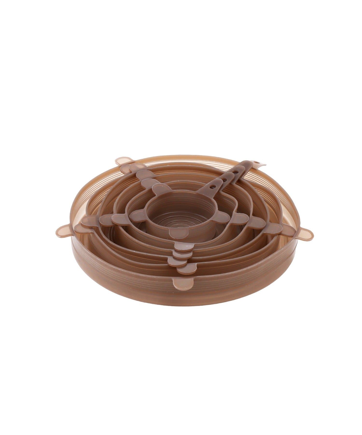 3COINS(スリーコインズ) シリコーンディッシュラップ6サイズセット／KITINTO