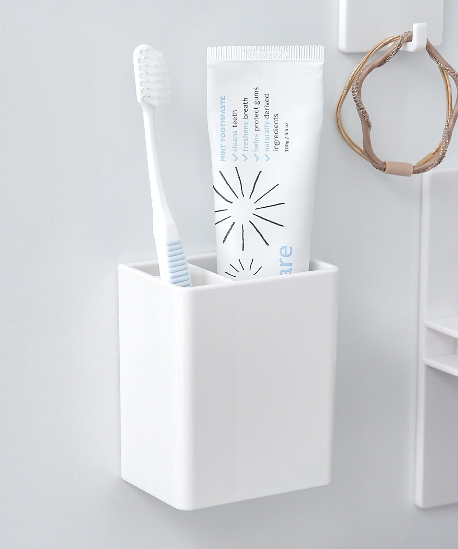 3COINS(スリーコインズ) マグネット歯ブラシホルダー