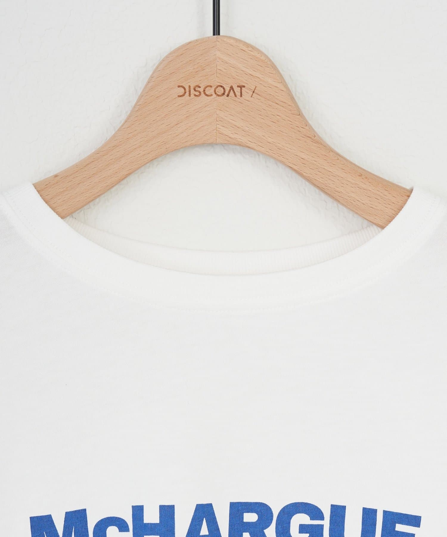 DISCOAT(ディスコート) 【Enlude】シルケットロゴロンT《ユニセックス》