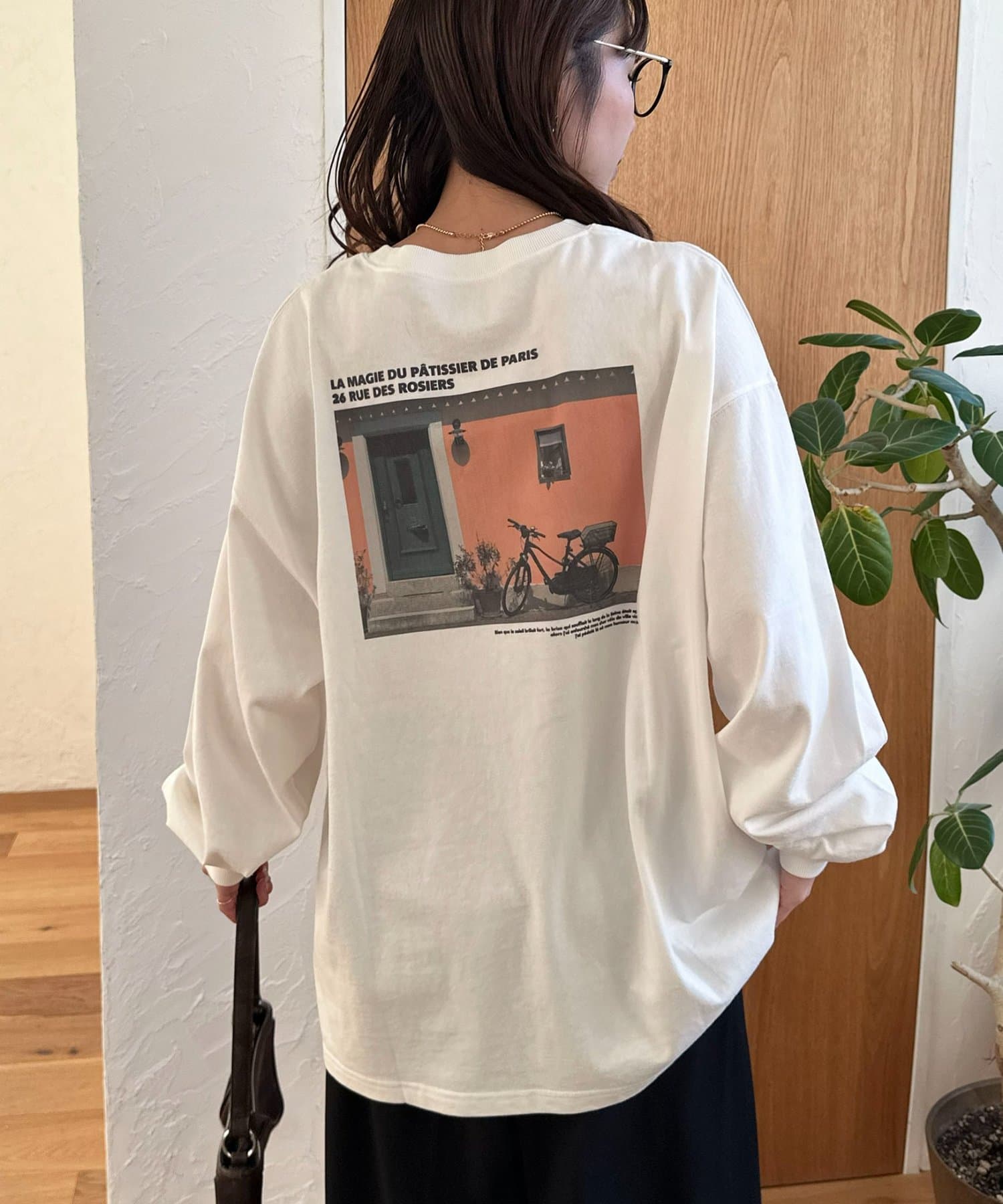 DISCOAT(ディスコート) 【Enlude/ユニセックス】ダブルサイドカフェグラフィックロンT