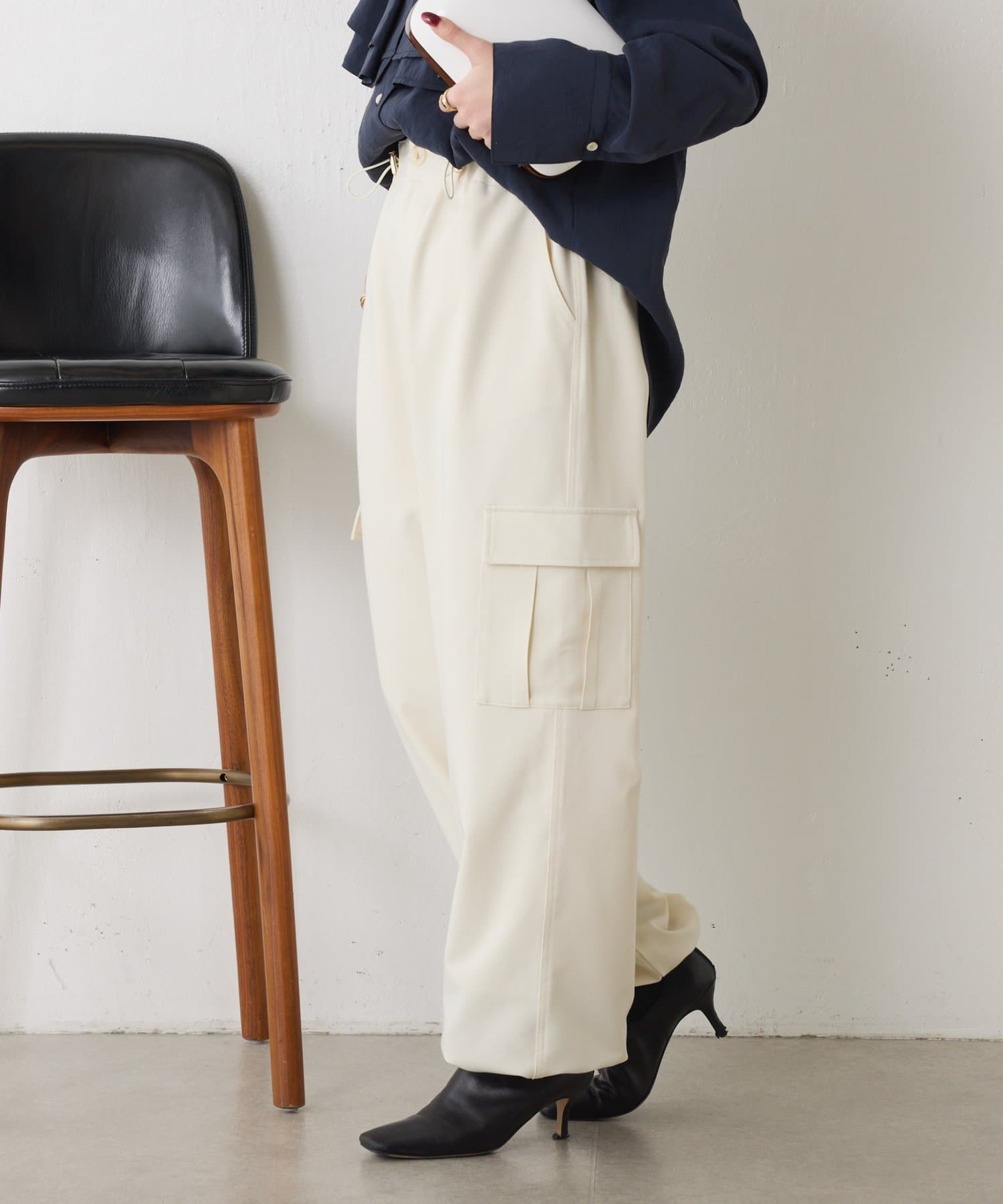 Jena　espace merveilleux(ジェナ　エスパスメルヴェイユ) 【「ラフに、こなれる】パラシュートパンツ