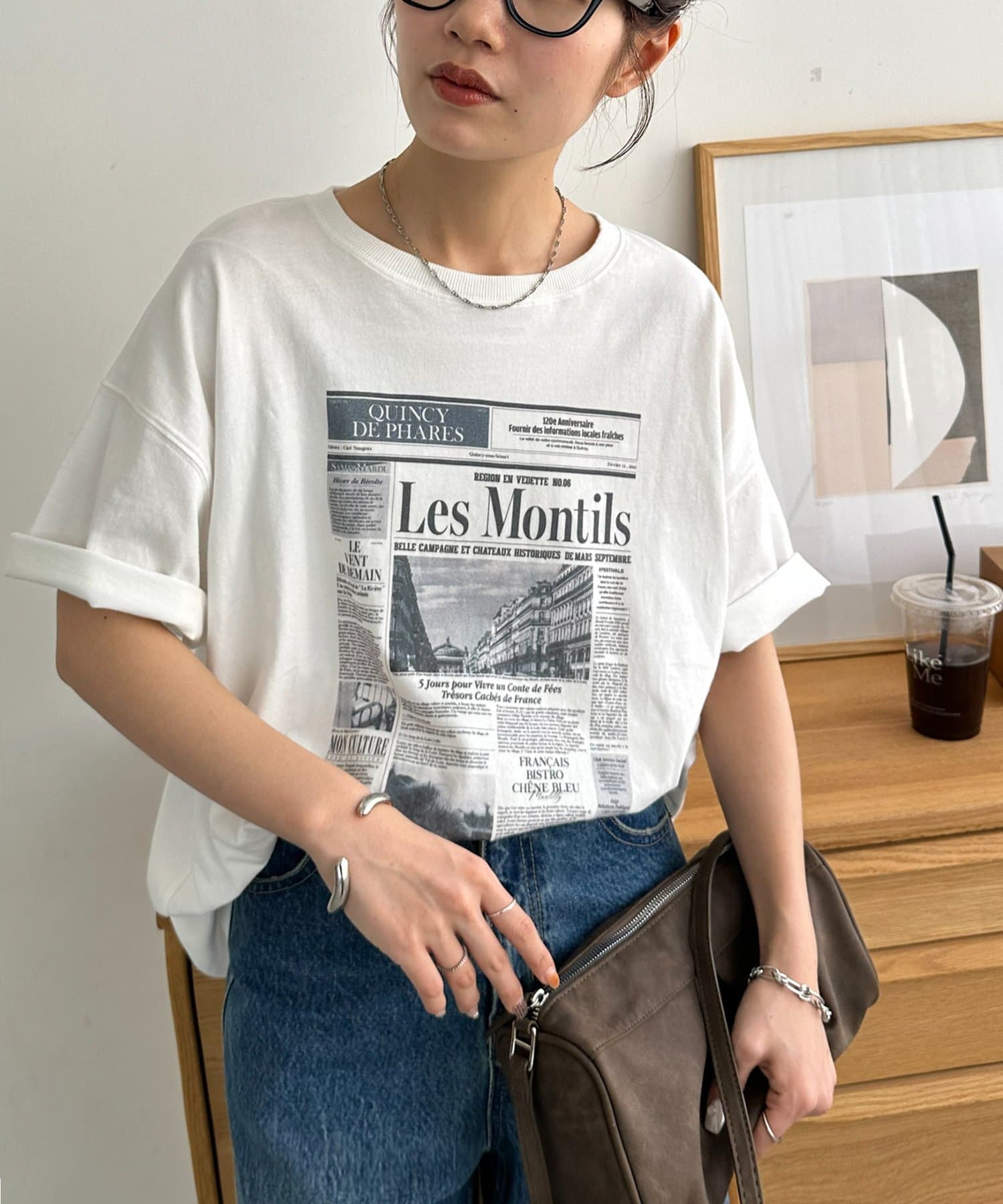 DISCOAT(ディスコート) 【Enlude/ユニセックス】アソートローカルペーパーT