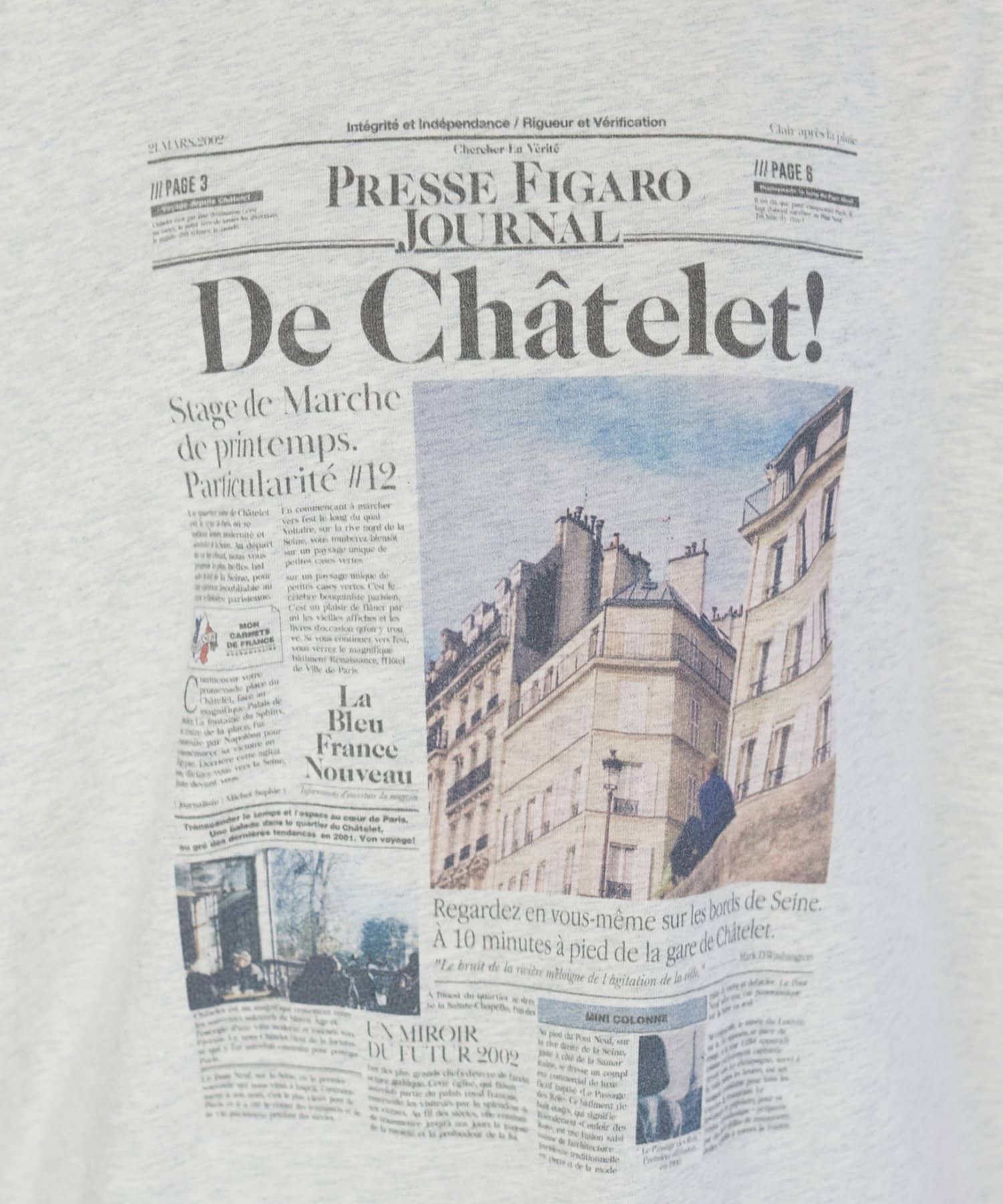 DISCOAT(ディスコート) 【Enlude/ユニセックス】アソートローカルペーパーT