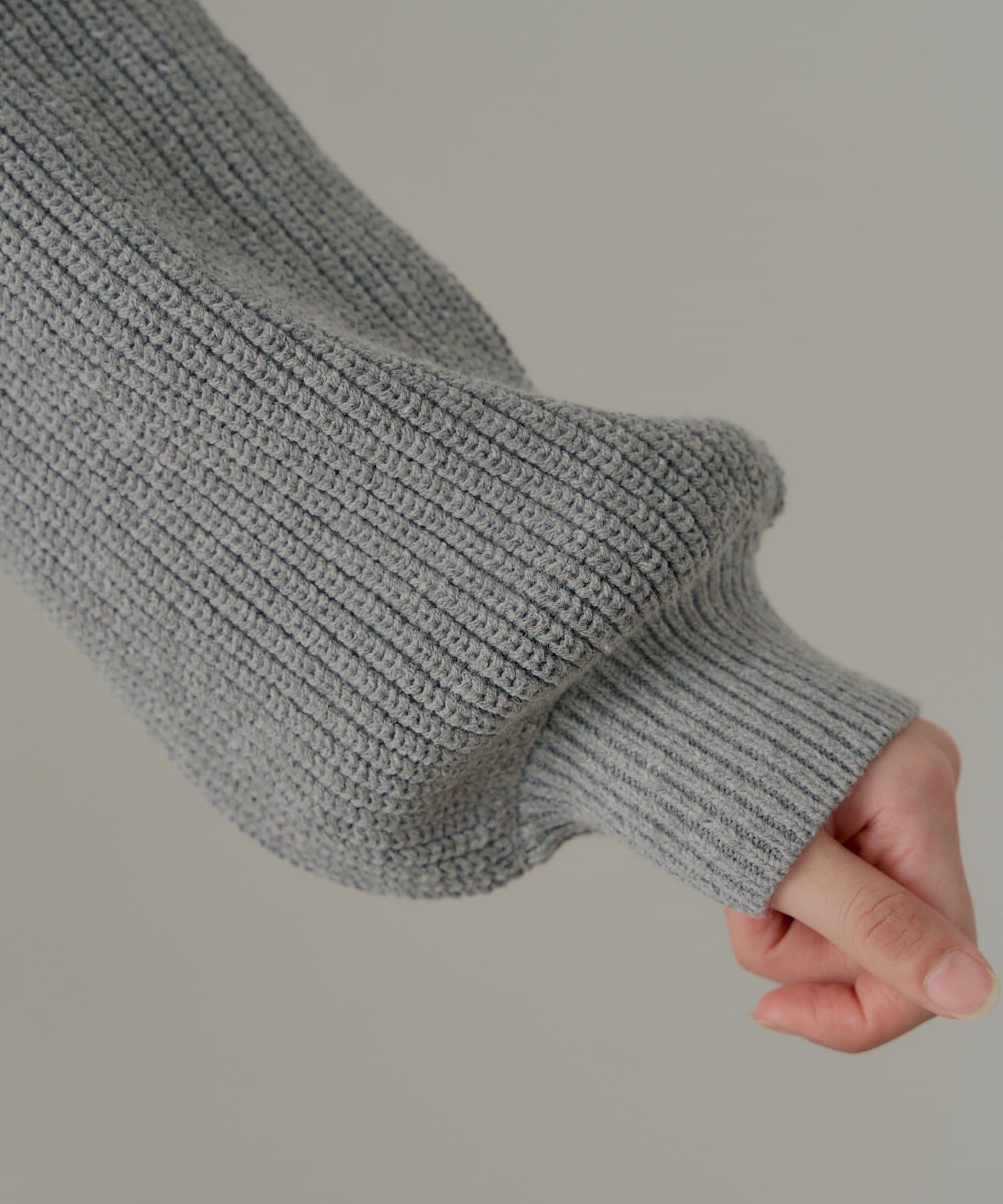 Chico(チコ) 肩スリットオフショルニット