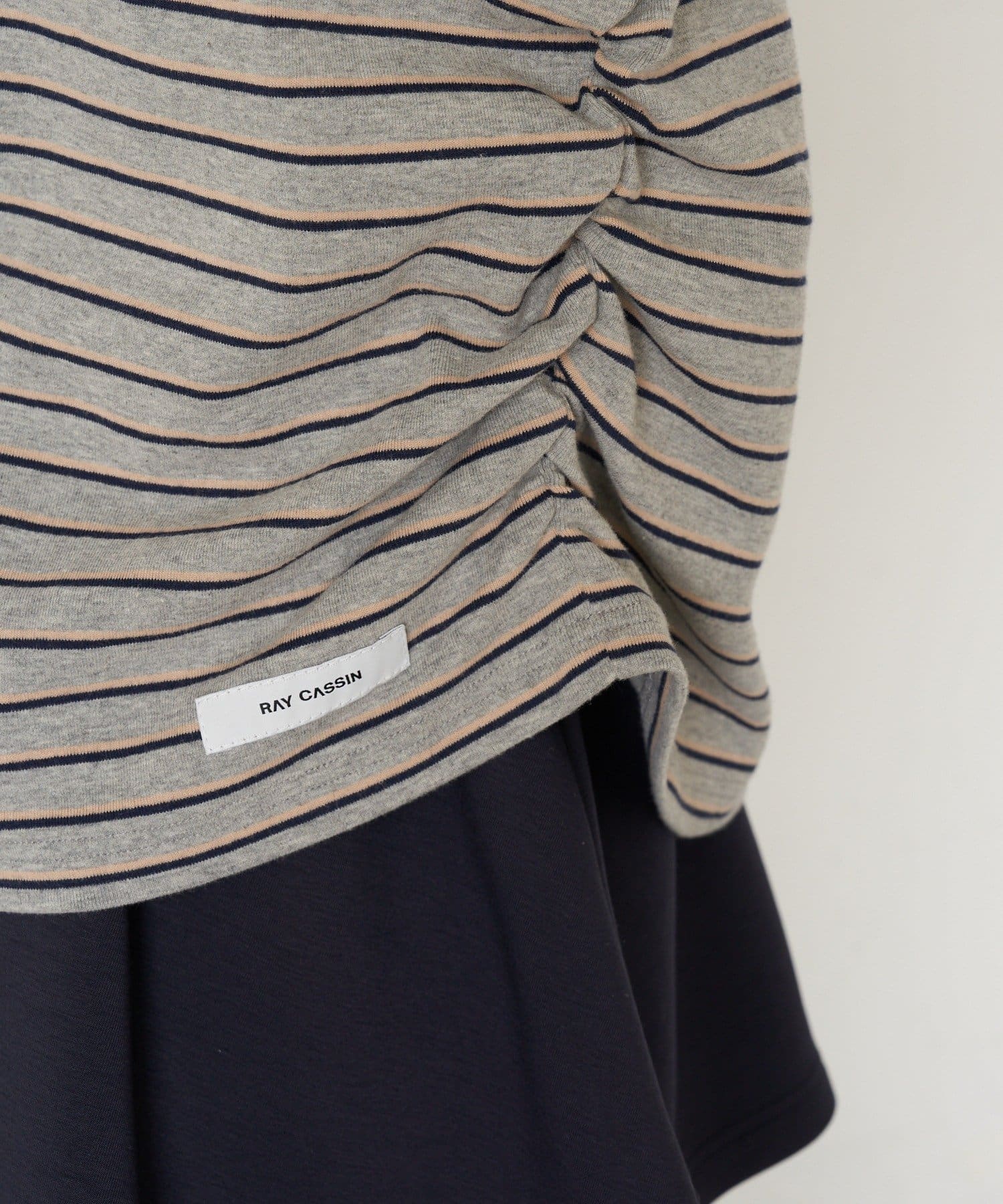 RAY CASSIN(レイカズン) ボーダーポロT