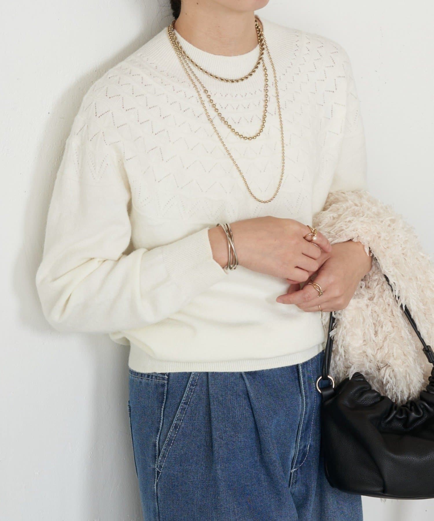 Jena　espace merveilleux(ジェナ　エスパスメルヴェイユ) ホールガーメントニット