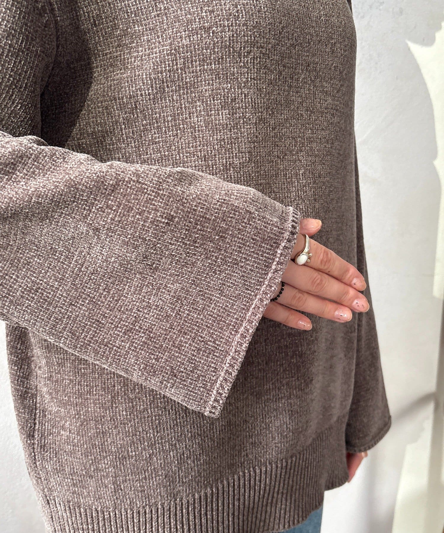 DOUDOU(ドゥドゥ) モールタートルプルオーバー