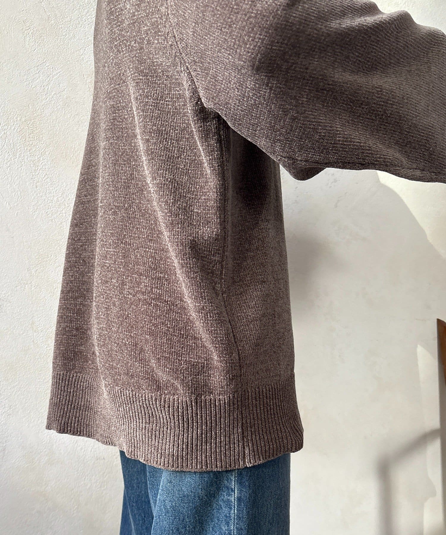 DOUDOU(ドゥドゥ) モールタートルプルオーバー