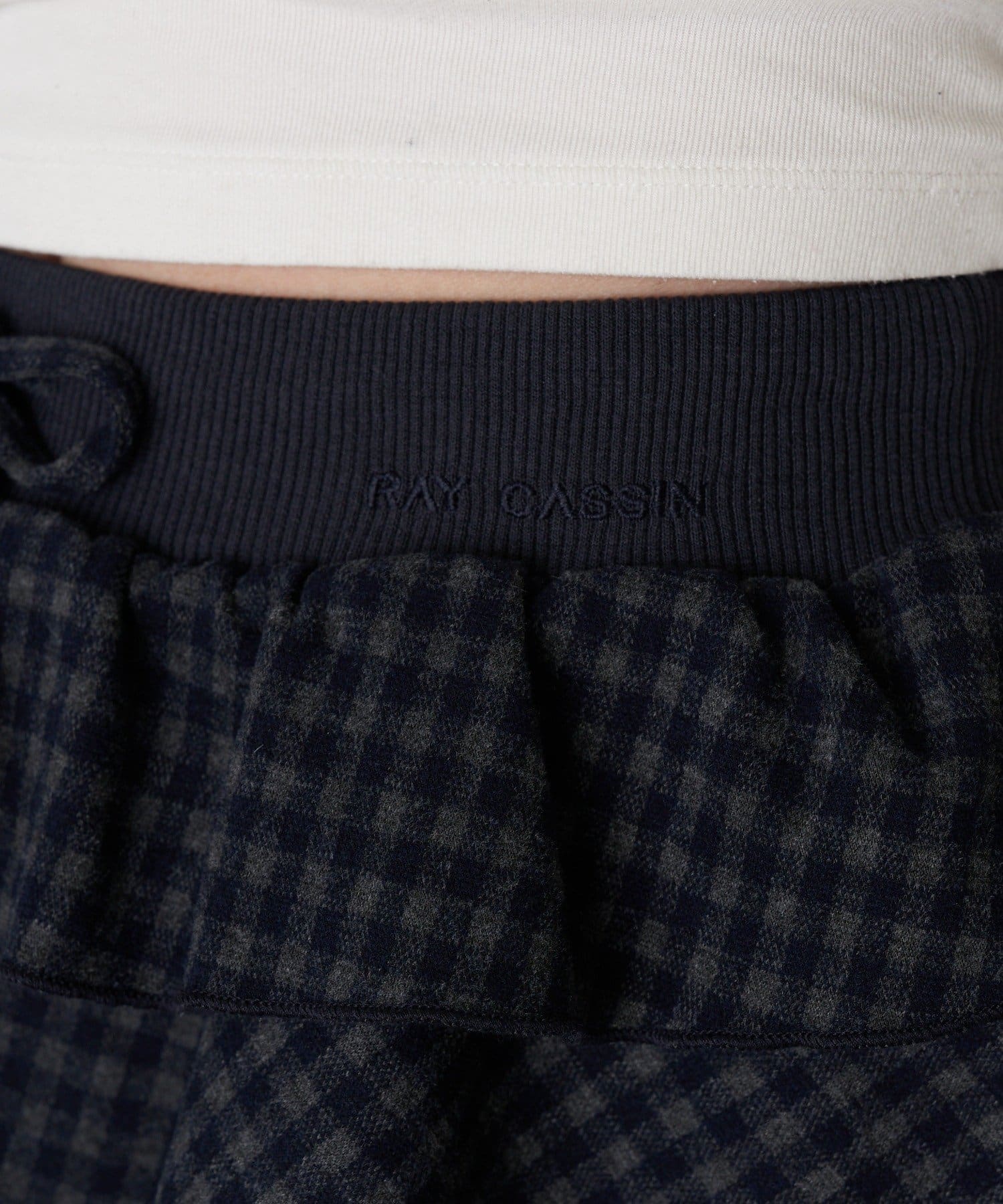 RAY CASSIN(レイカズン) ティアードボリュームミニスカート