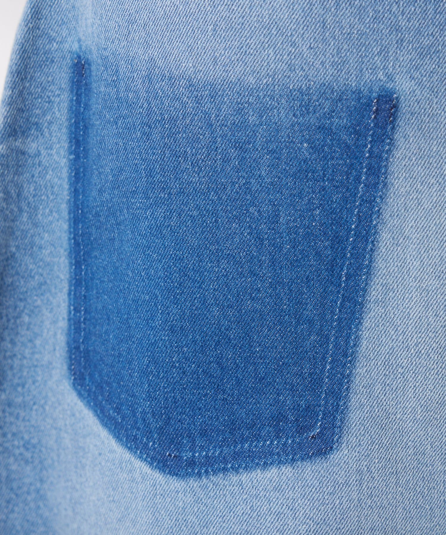 COLLAGE GALLARDAGALANTE(コラージュ ガリャルダガランテ) 【レイヤードアイテム◎】Q.anosパイルデニムスカート