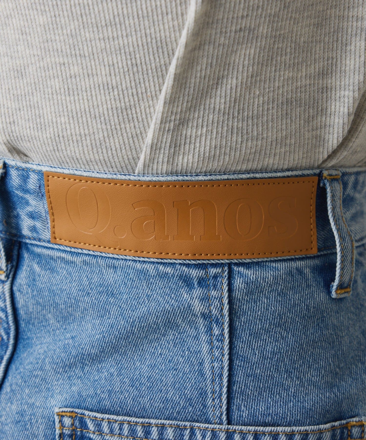 COLLAGE GALLARDAGALANTE(コラージュ ガリャルダガランテ) 【脚長＆美脚見え◎】Q.anosストレートデニム