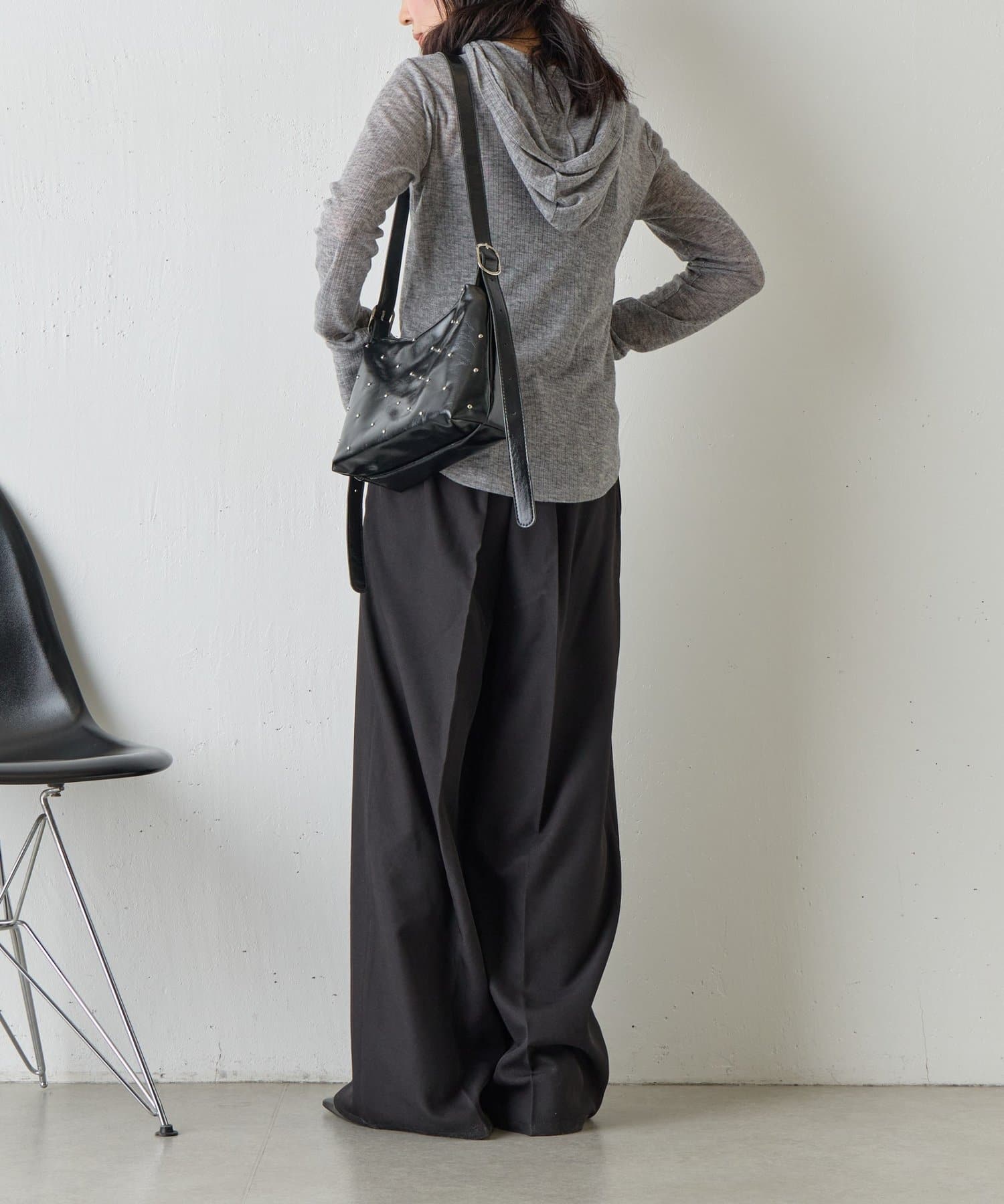 -goocy-(グーシー) 【ウエスト調節可能】美シルエットスラックス