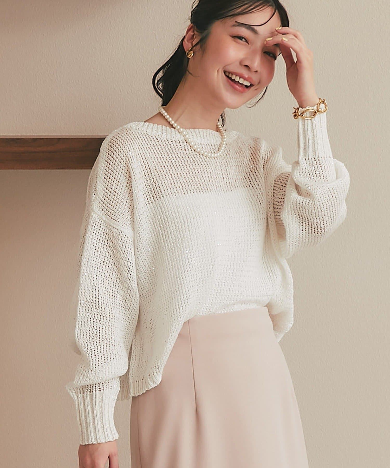 La boutique BonBon(ラブティックボンボン) 【復刻・新色イエロー登場】スパンコールギマニット