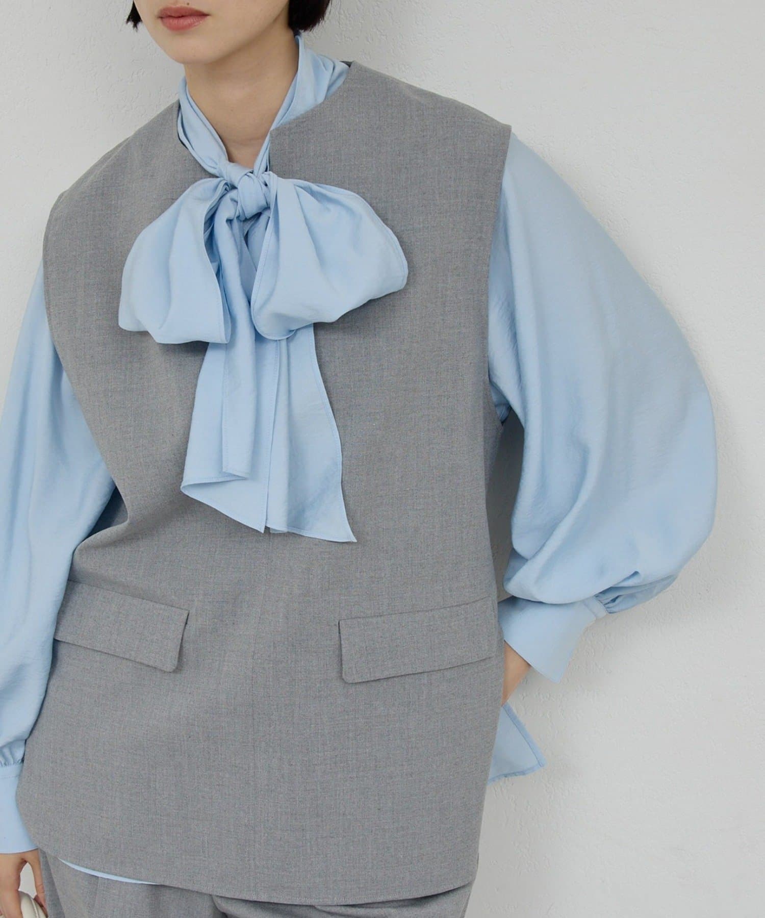 GALLARDAGALANTE(ガリャルダガランテ) 【着回し抜群】【セットアップ対応】スキッパージレ