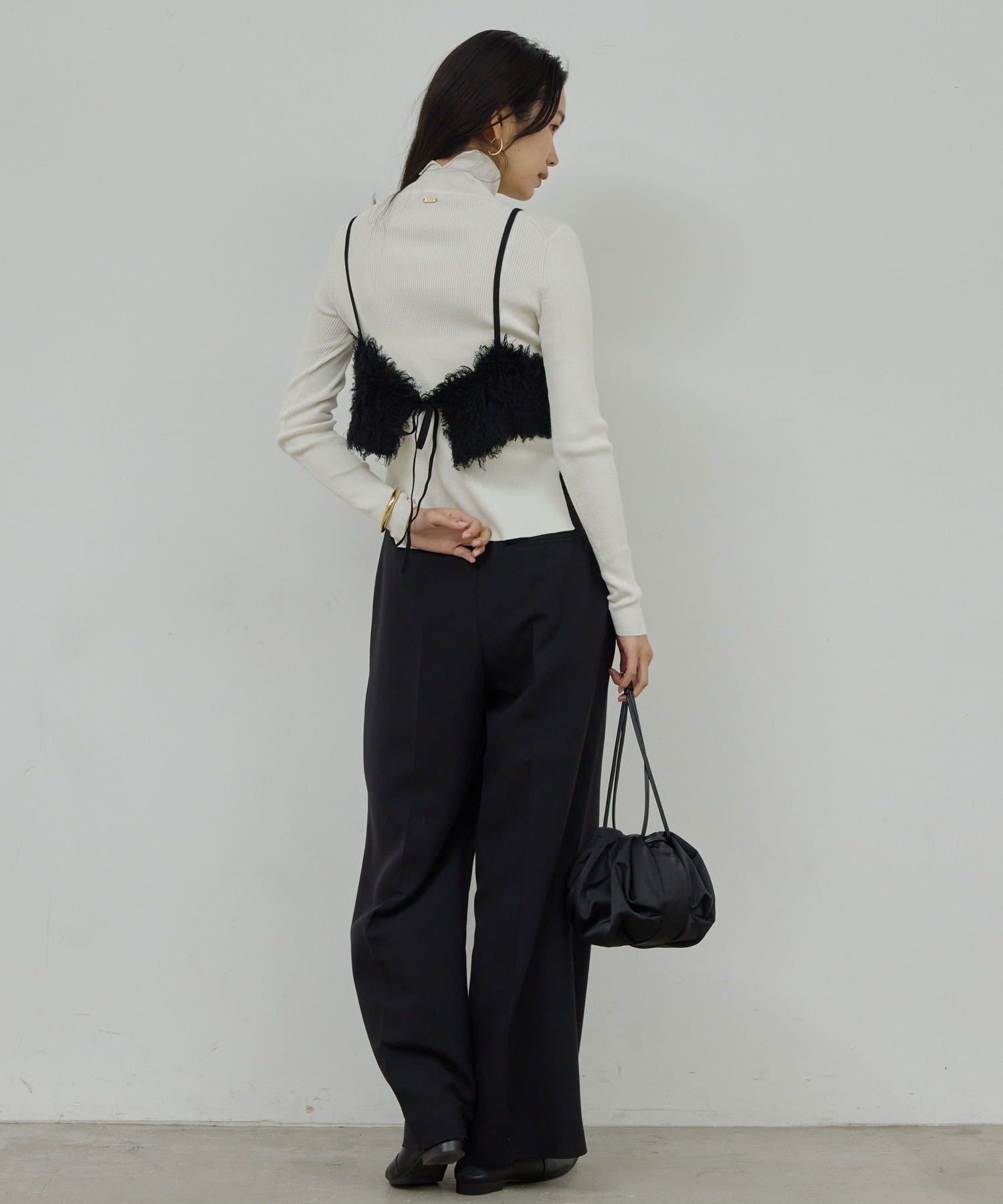 GALLARDAGALANTE(ガリャルダガランテ) ニットビスチェ