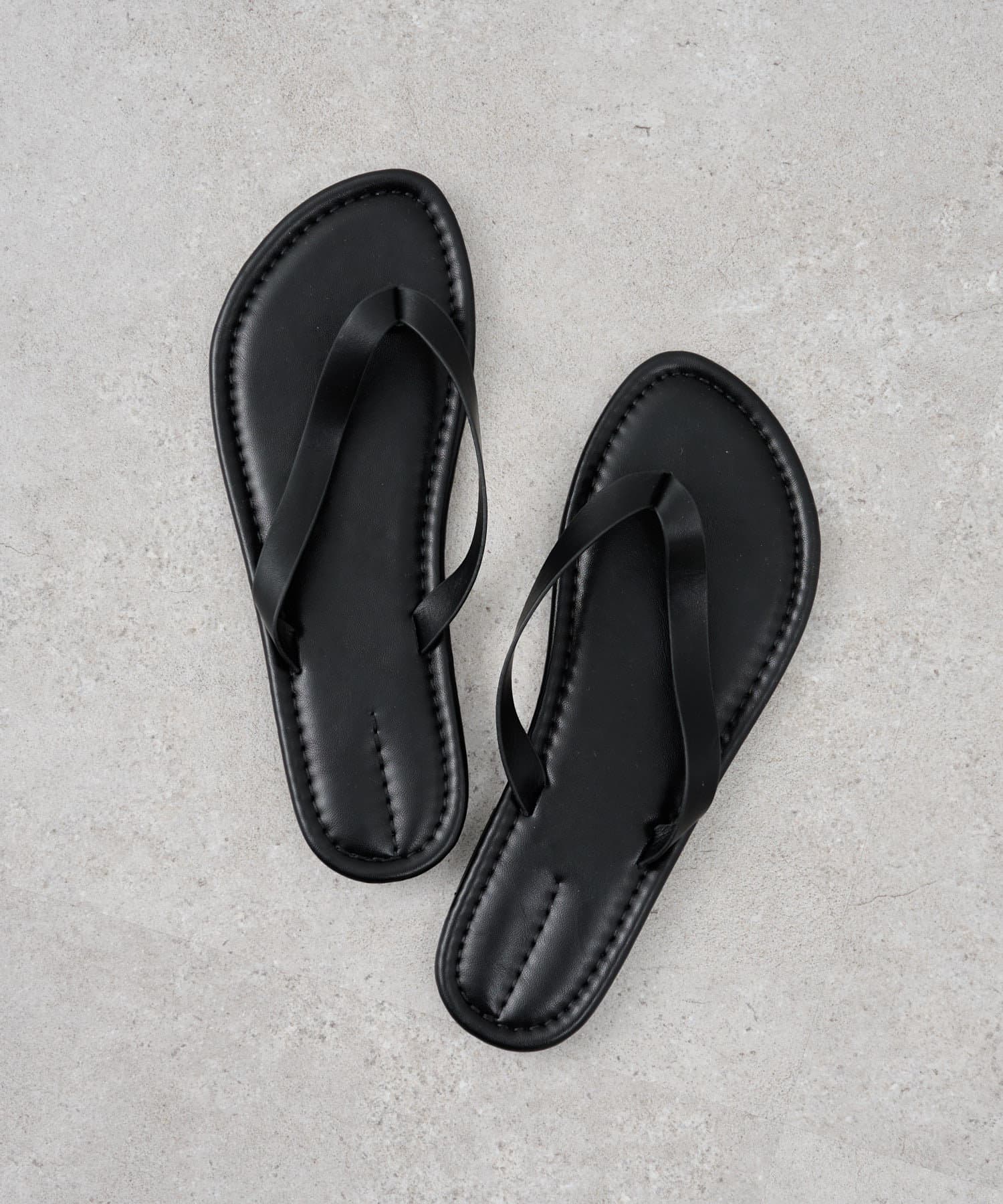 OUTLET(アウトレット) 【SHENERY】トングフラットサンダル