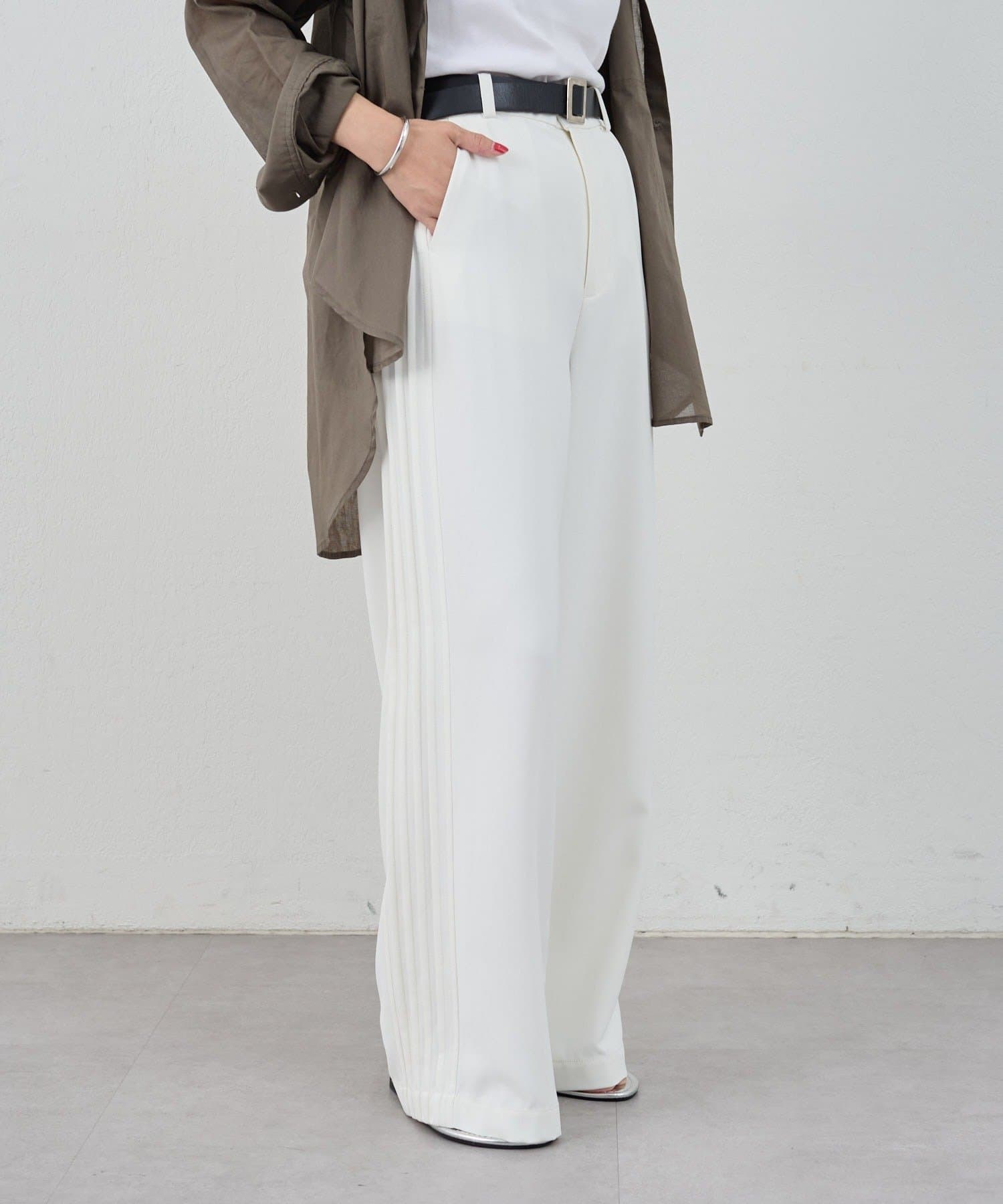 OUTLET(アウトレット) 【SHENERY】サイドラインパンツ