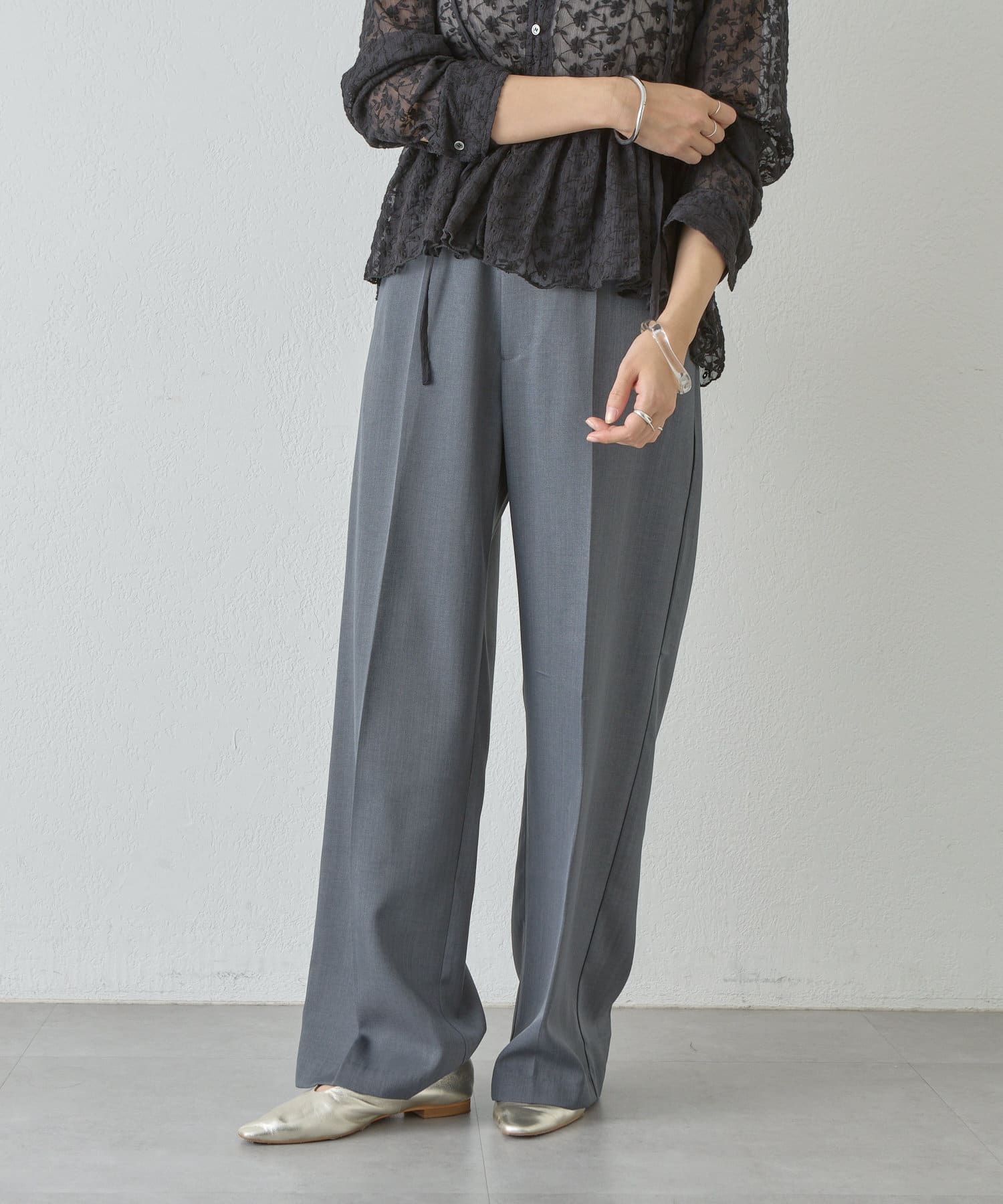 OUTLET(アウトレット) 【SHENERY】タックスラックス