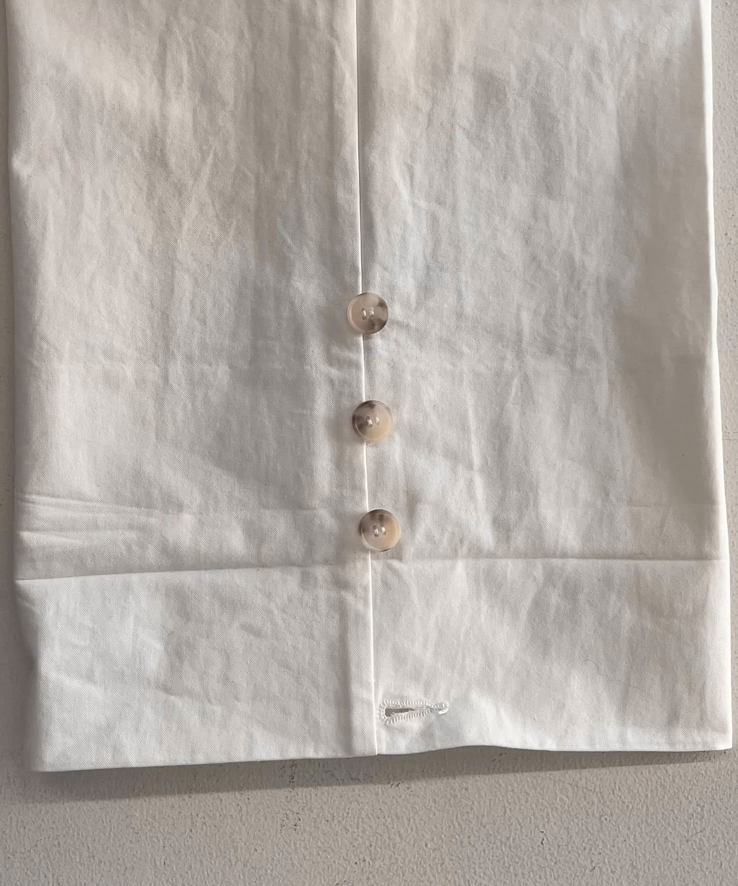 OUTLET(アウトレット) 【SHENERY】ロールアップワイドパンツ