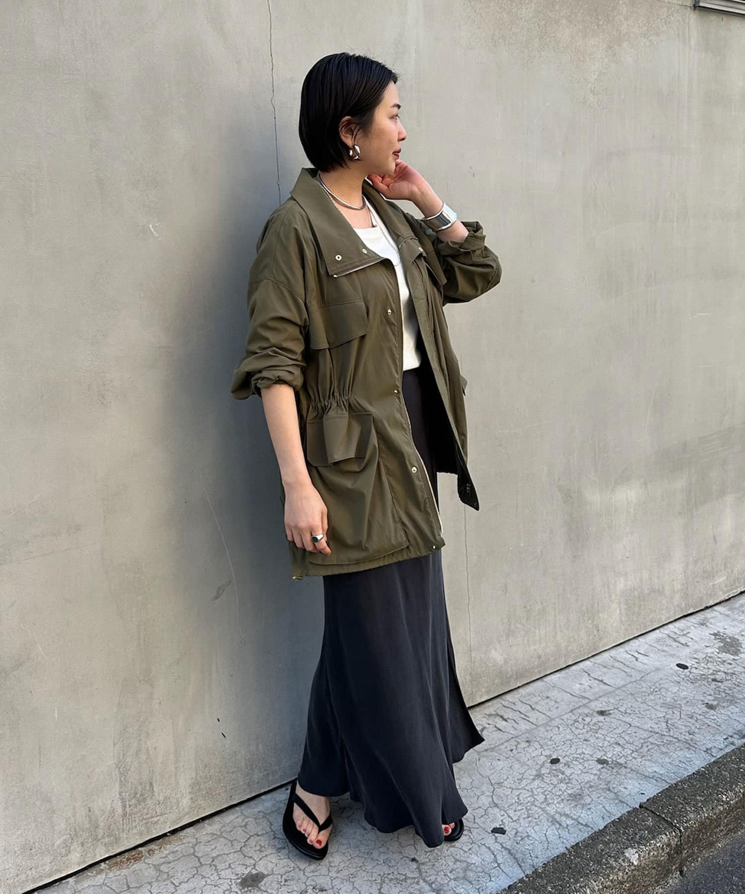 SHENERY】ミリタリーシャツジャケット | OUTLET(アウトレット