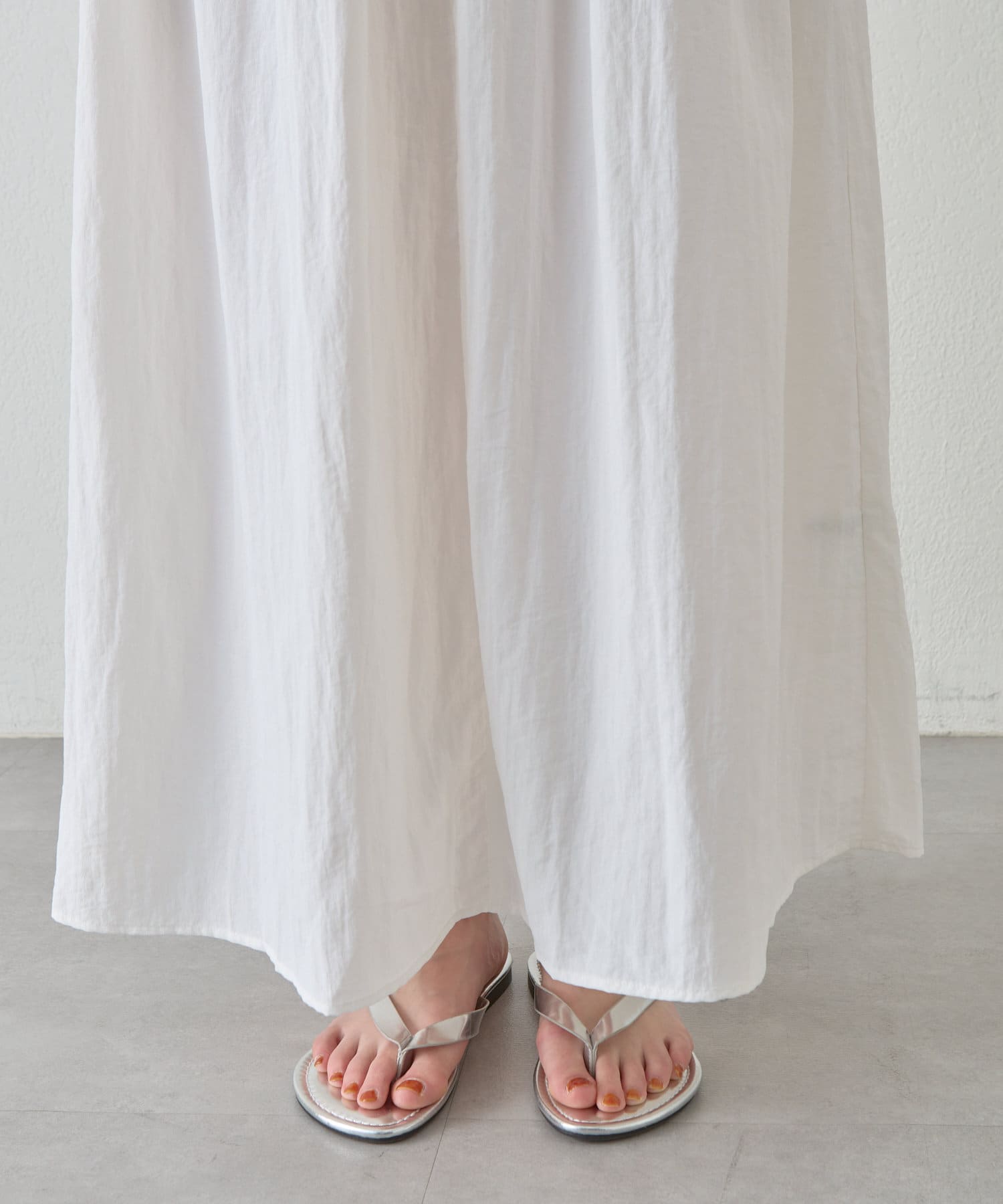 OUTLET(アウトレット) 【SHENERY】ウエストシャーリングドレス