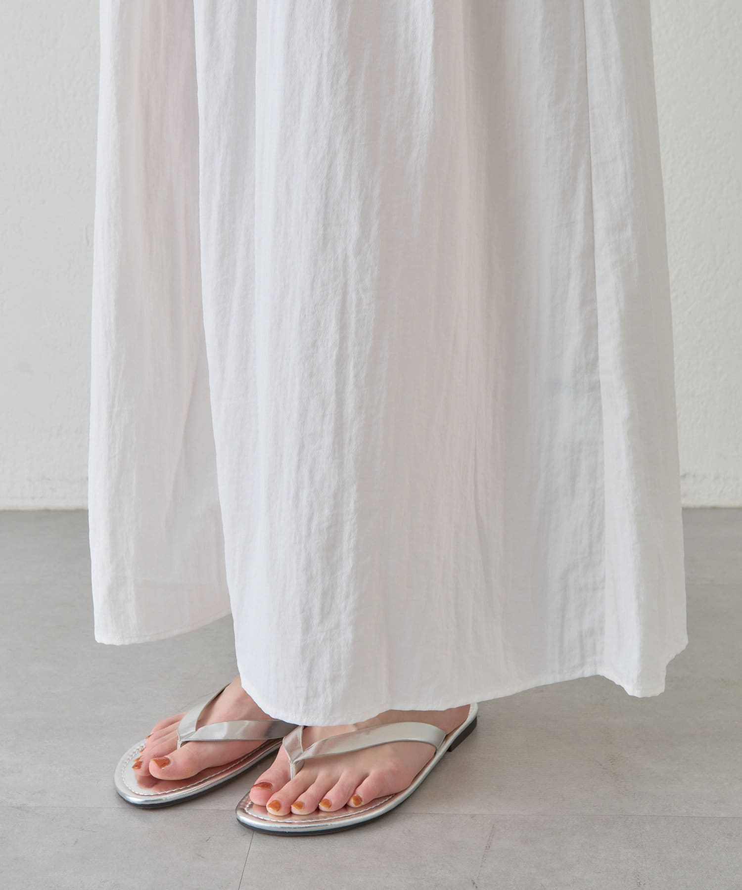 OUTLET(アウトレット) 【SHENERY】ウエストシャーリングドレス