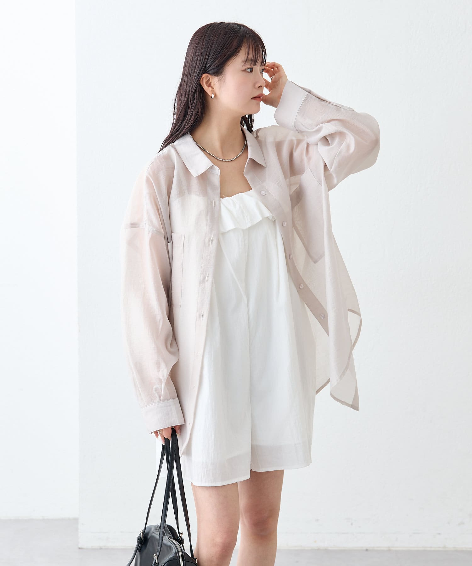 OUTLET(アウトレット) 【mystic】フリルミニオールインワン