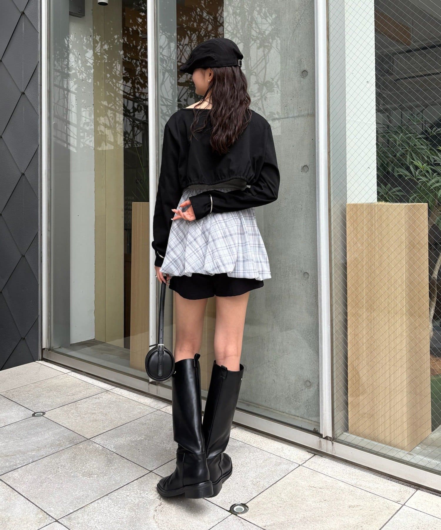 OUTLET(アウトレット) 【mystic】ギャザーリボンボレロ