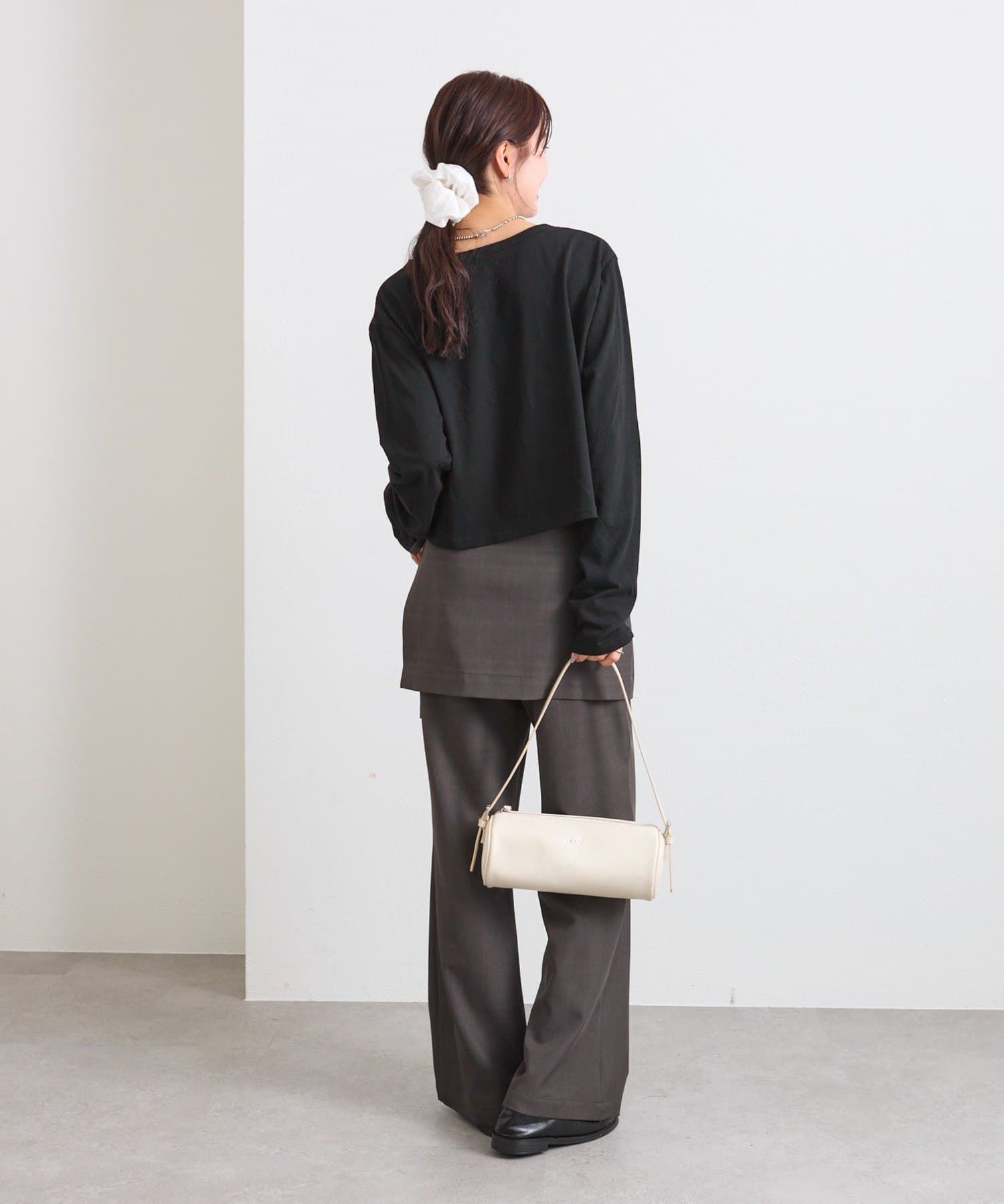 OUTLET(アウトレット) 【mystic】カットチビカーディガン