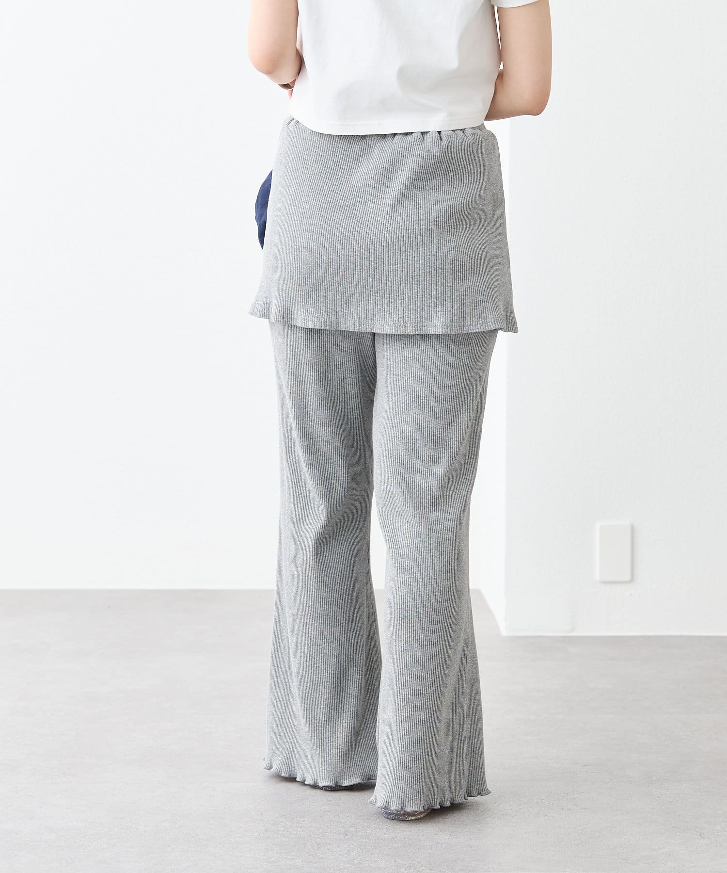 OUTLET(アウトレット) 【mystic】レイヤードドッキングパンツ