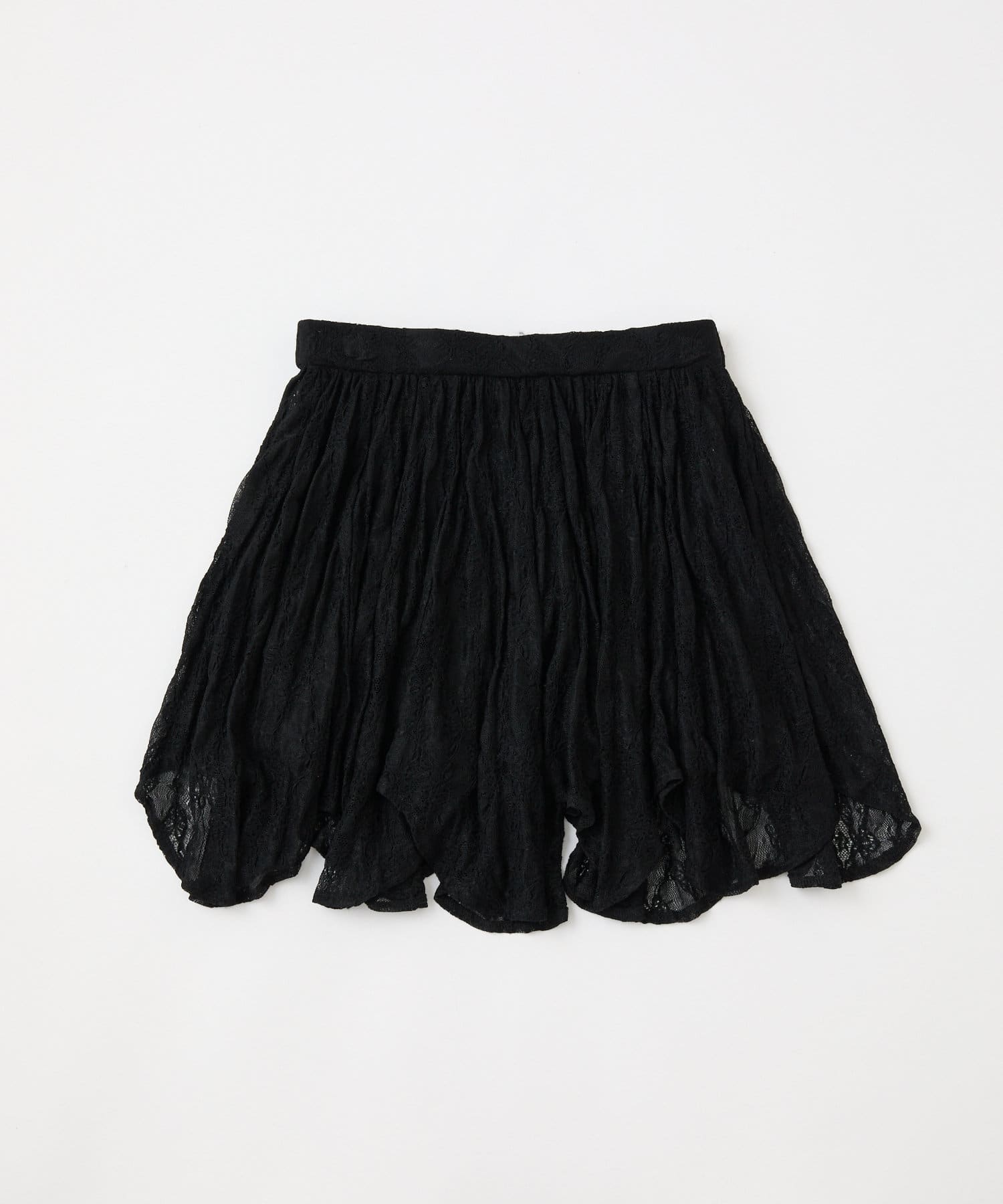 OUTLET(アウトレット) 【mline】ランダムレーススカート