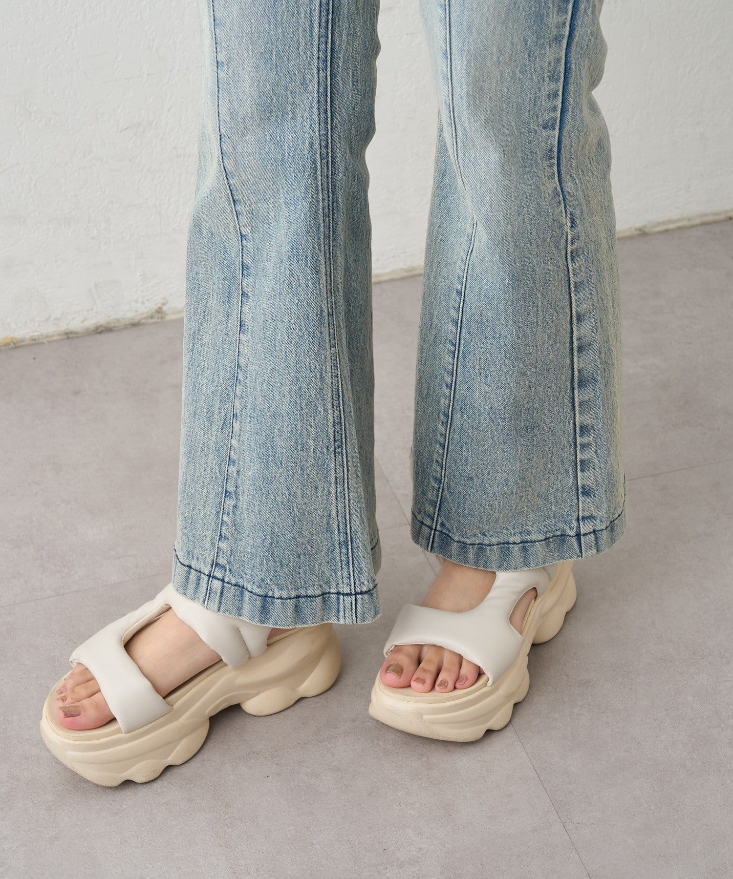 OUTLET(アウトレット) 【mline】バックストーン デコデニム