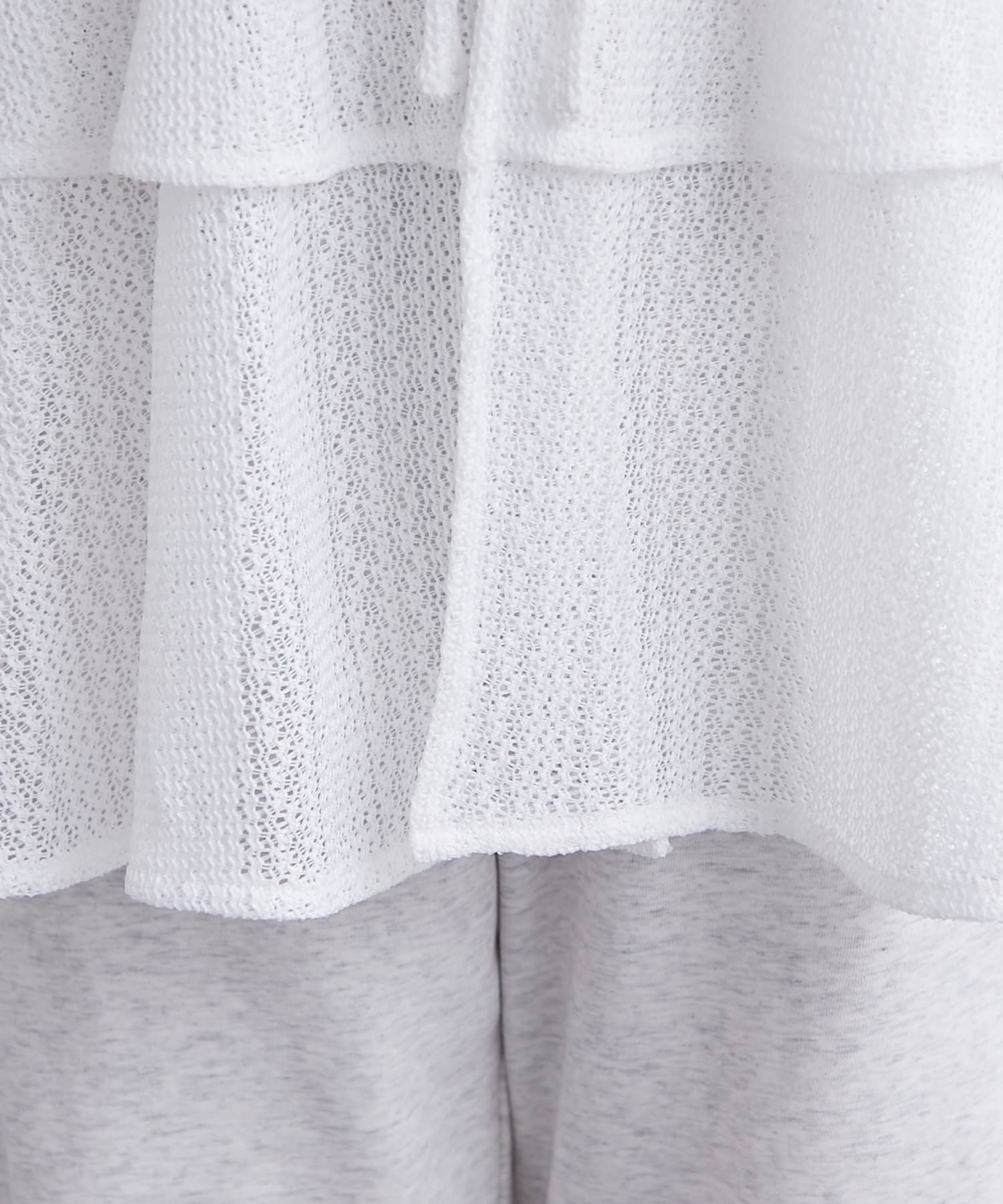 OUTLET(アウトレット) 【mystic】ペプラムリボンチュニック