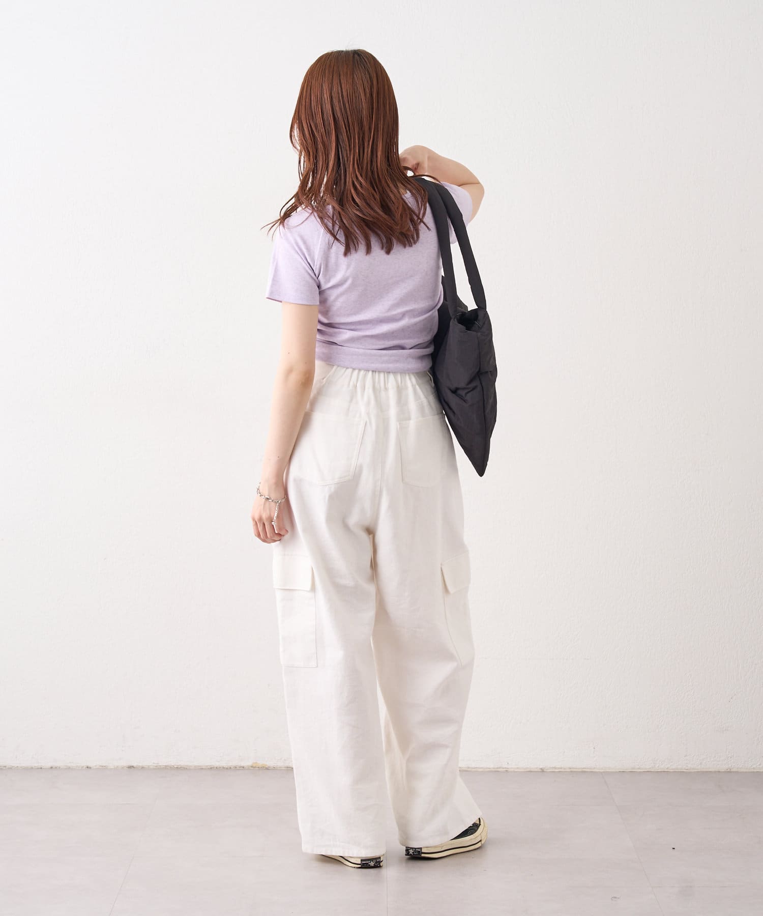 OUTLET(アウトレット) 【w closet】レースキャミレイヤードＴ