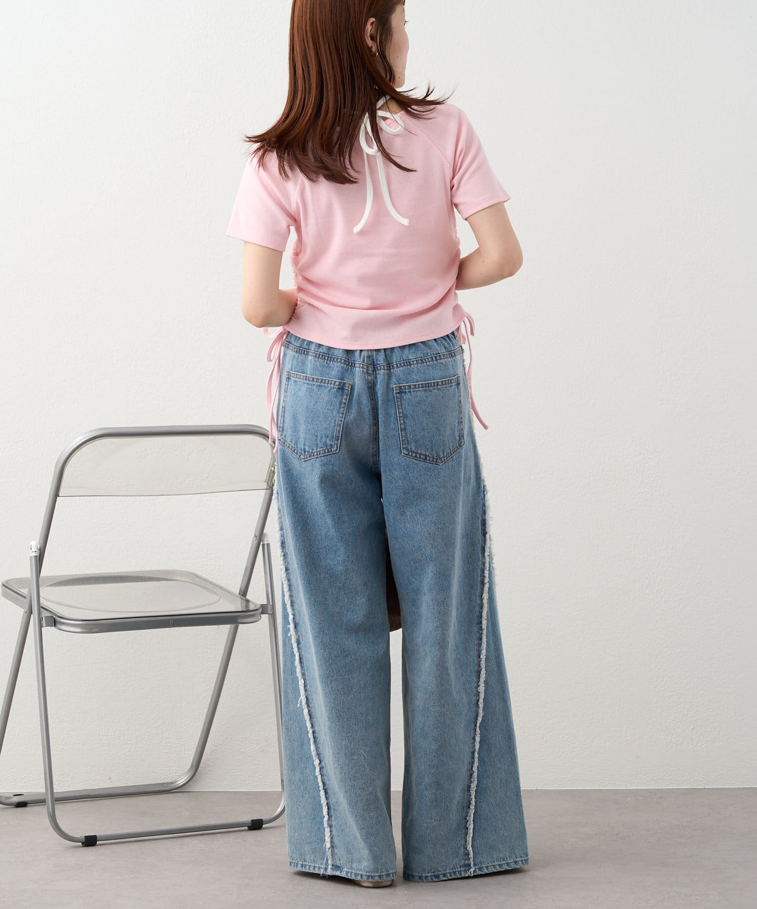 OUTLET(アウトレット) 【w closet】ホルターレイヤードＴ