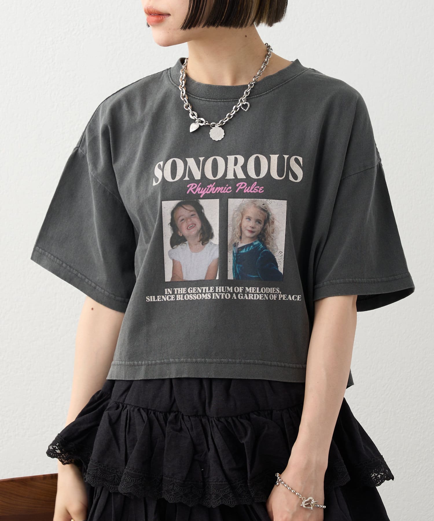 OUTLET(アウトレット) 【w closet】ピグメントアソートTee