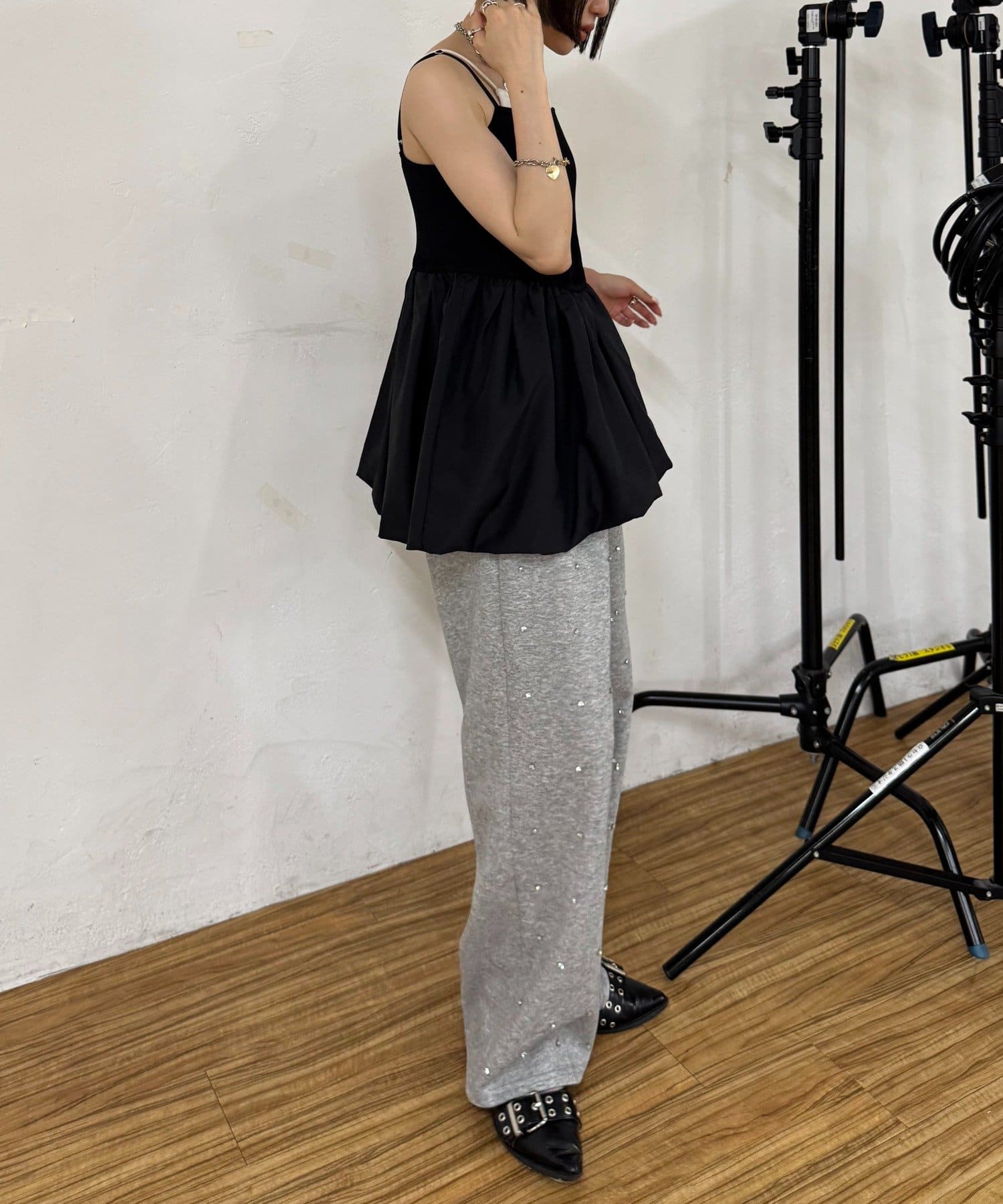 OUTLET(アウトレット) 【Omekashi】バルーンベアキャミ