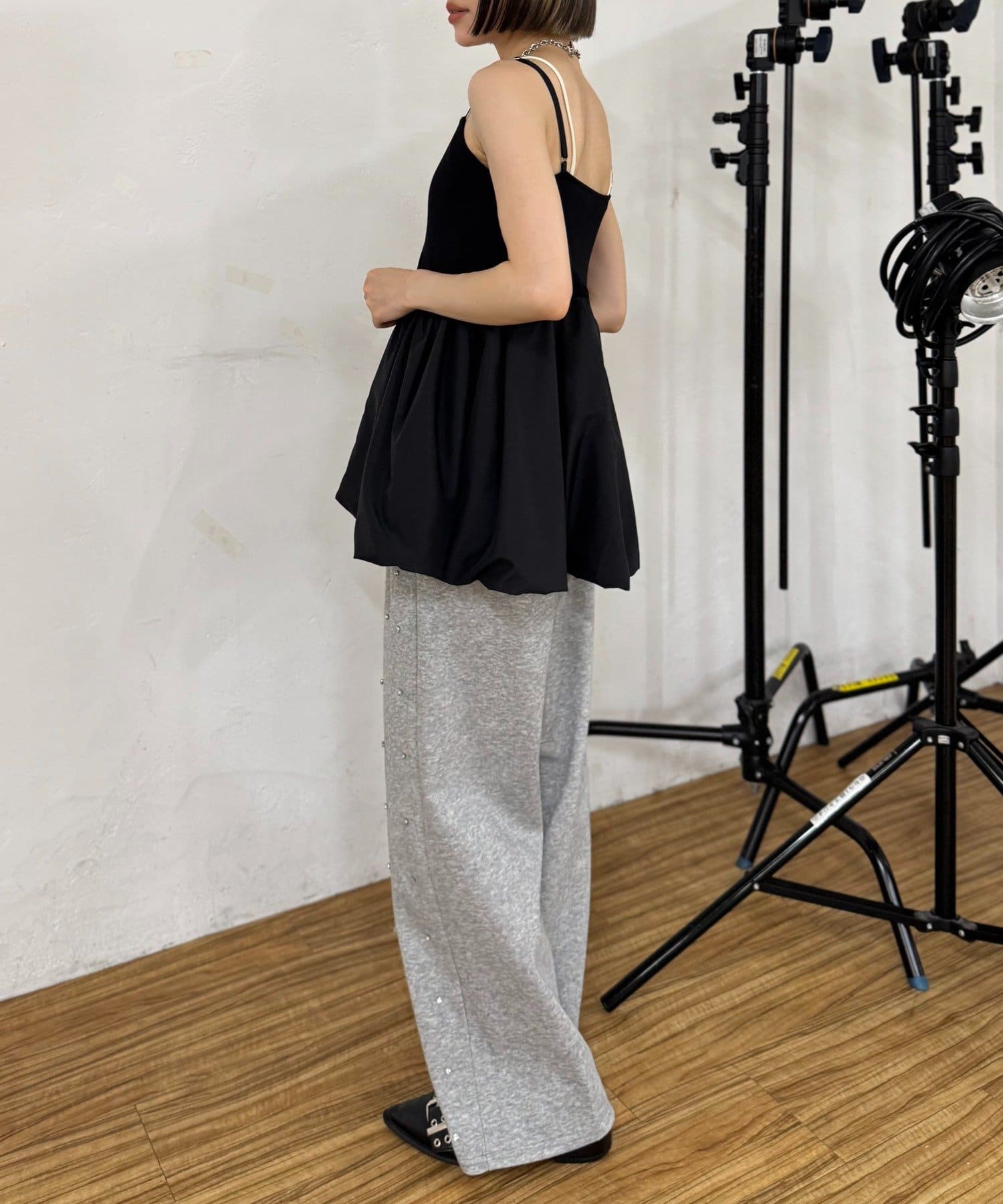 OUTLET(アウトレット) 【Omekashi】バルーンベアキャミ