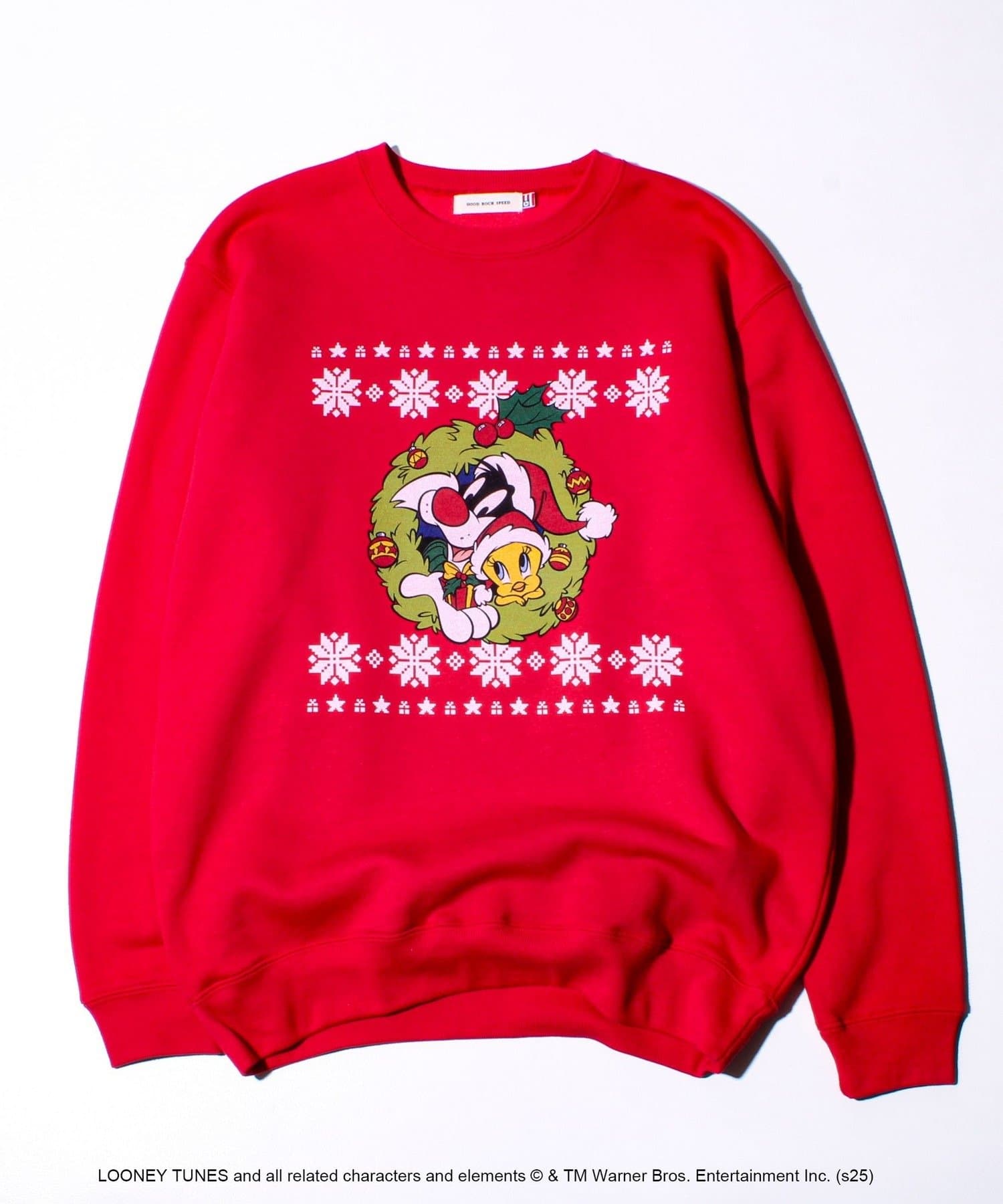 FREDY & GLOSTER(フレディ アンド グロスター) 【GOOD ROCK SPEED/グッドロックスピード】クリスマススウェット